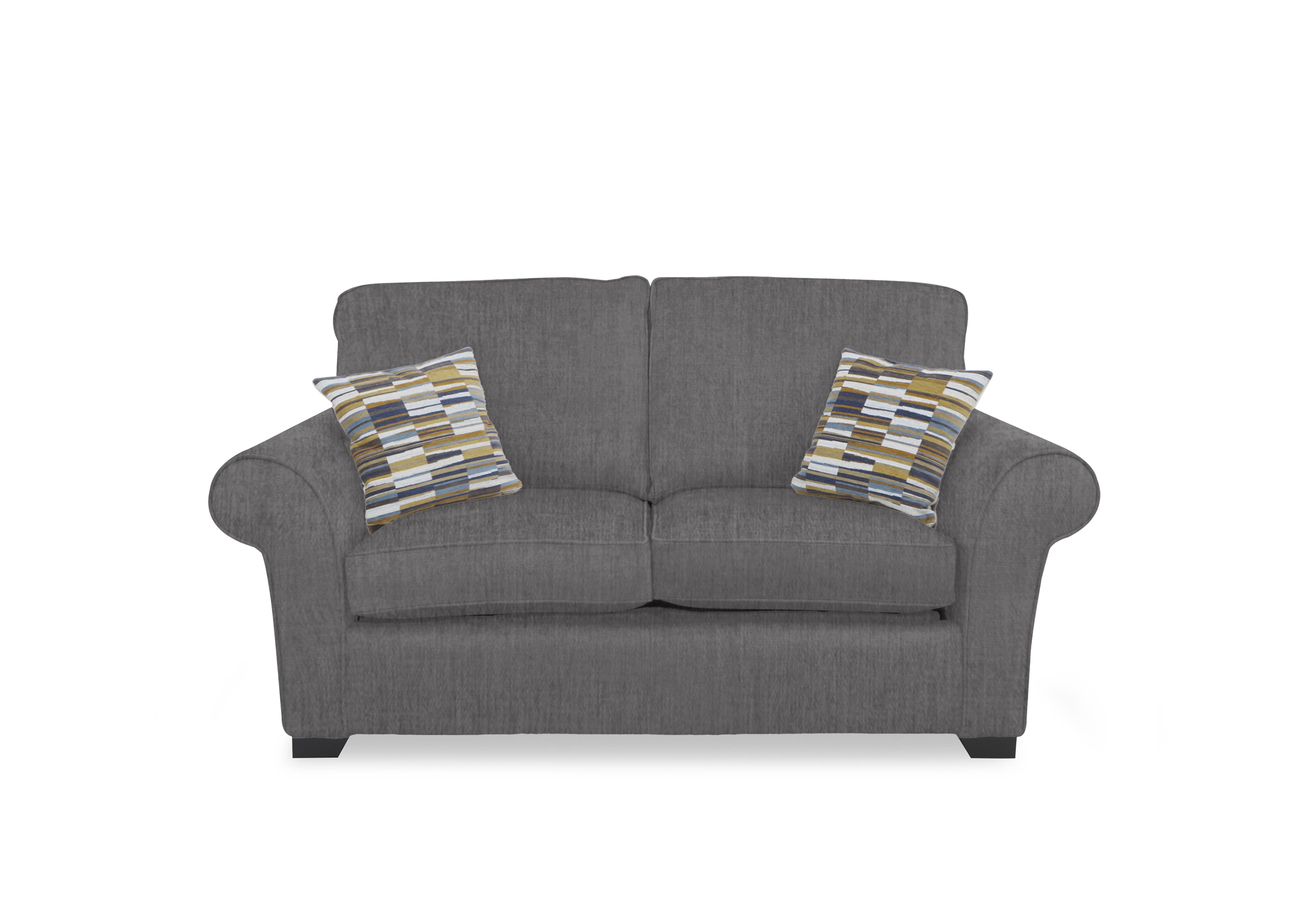 Hedingham 2 Seater Deluxe Sofa Bed in Iron Debden Plain on Furniture Village