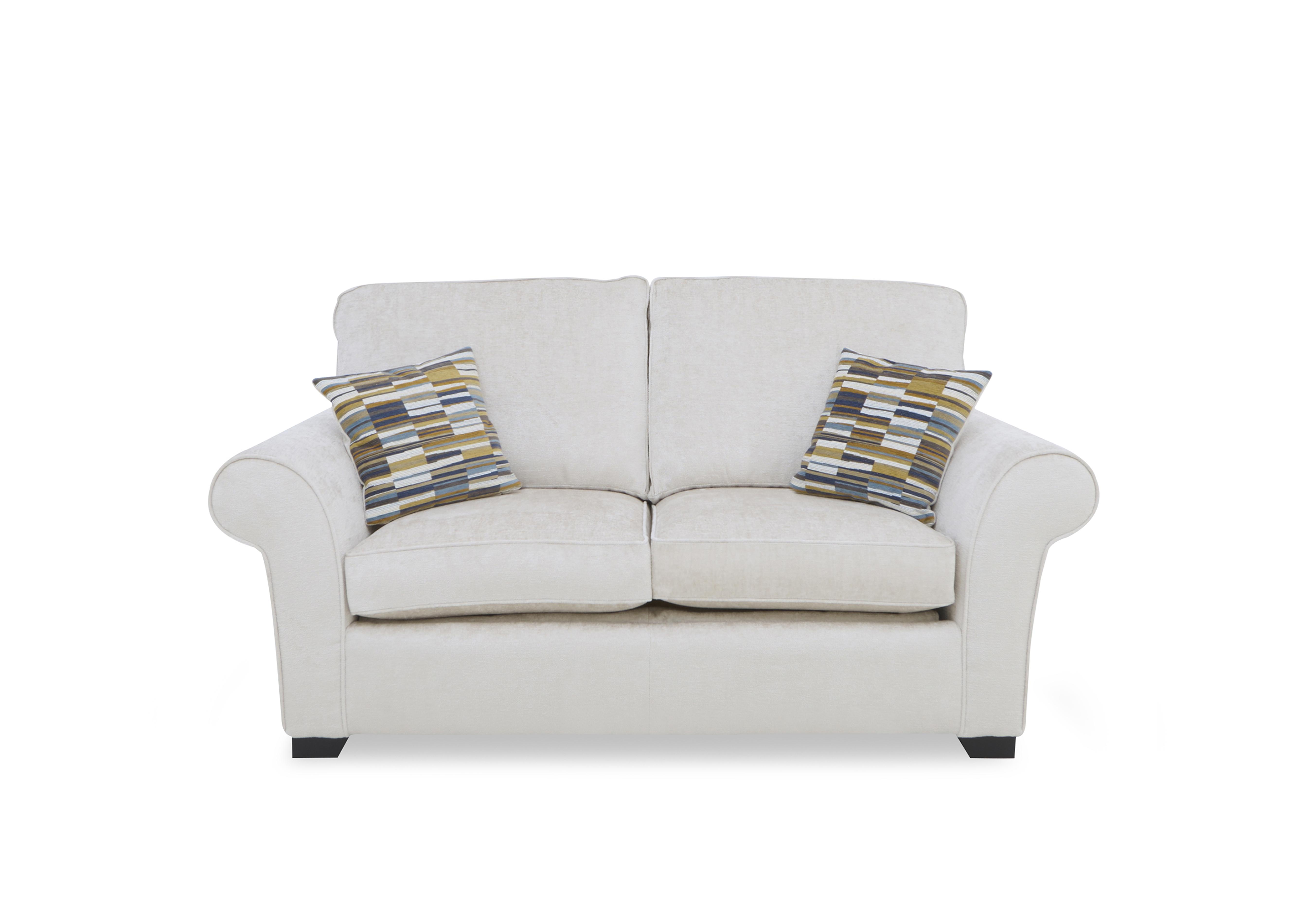Hedingham 2 Seater Deluxe Sofa Bed in Pearl Ashton Chenille Plain on Furniture Village