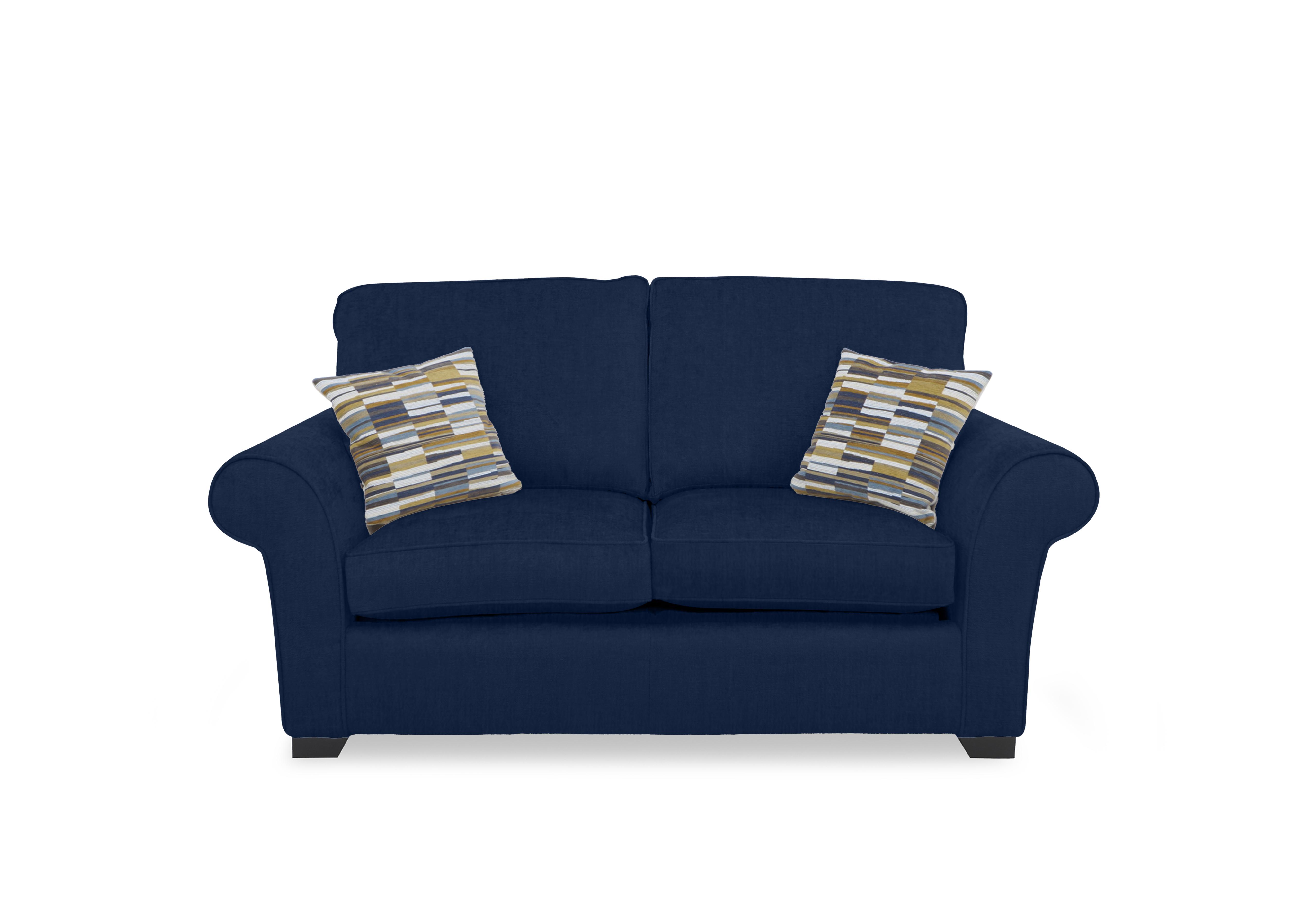 Hedingham 2 Seater Sofa in Indigo Ashton Chenille Plain on Furniture Village