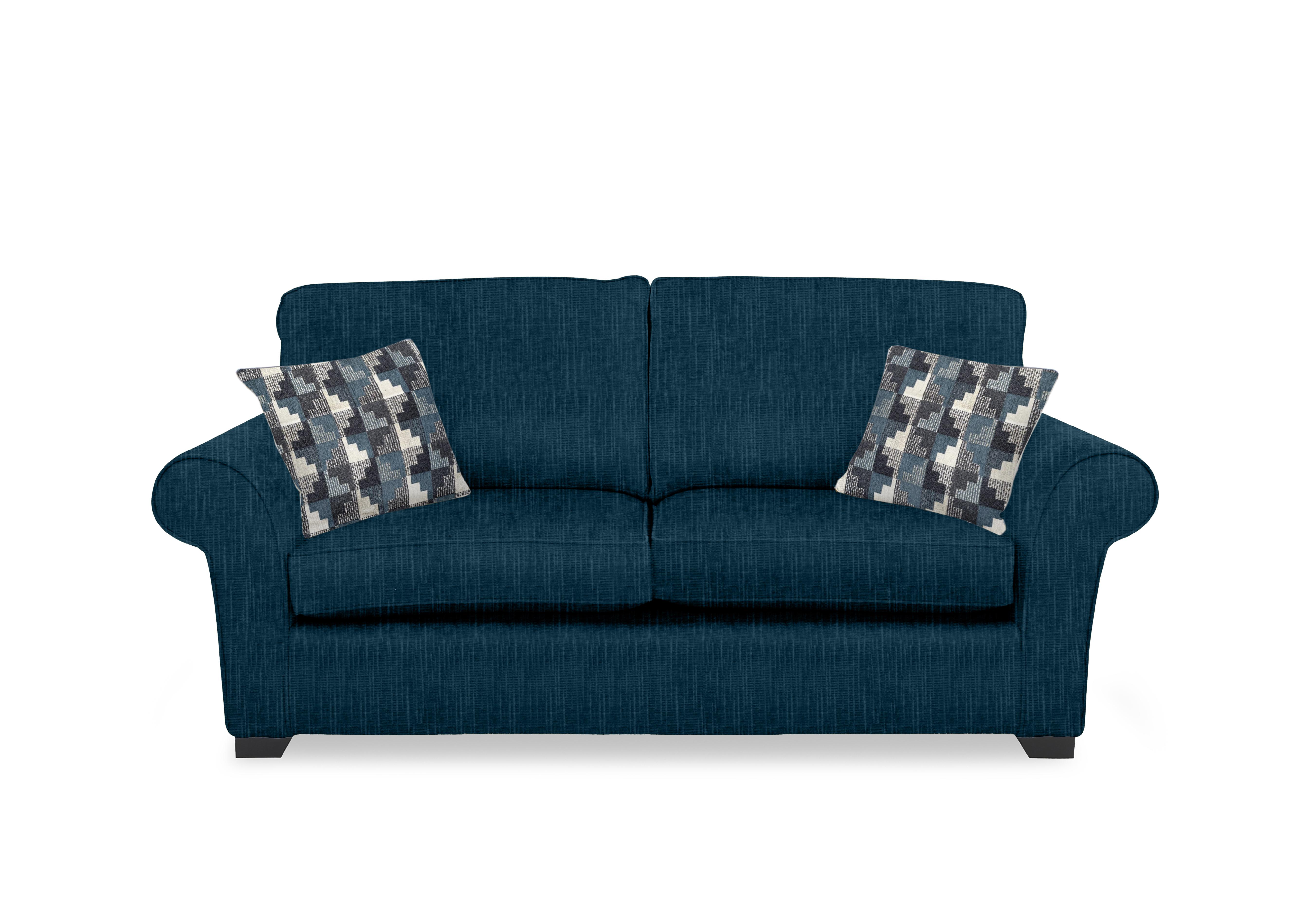 Hedingham 3 Seater Deluxe Sofa Bed in Neptune Bromley Chenille Plain on Furniture Village
