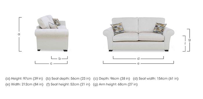 Hedingham 3 Seater Sofa in  on Furniture Village