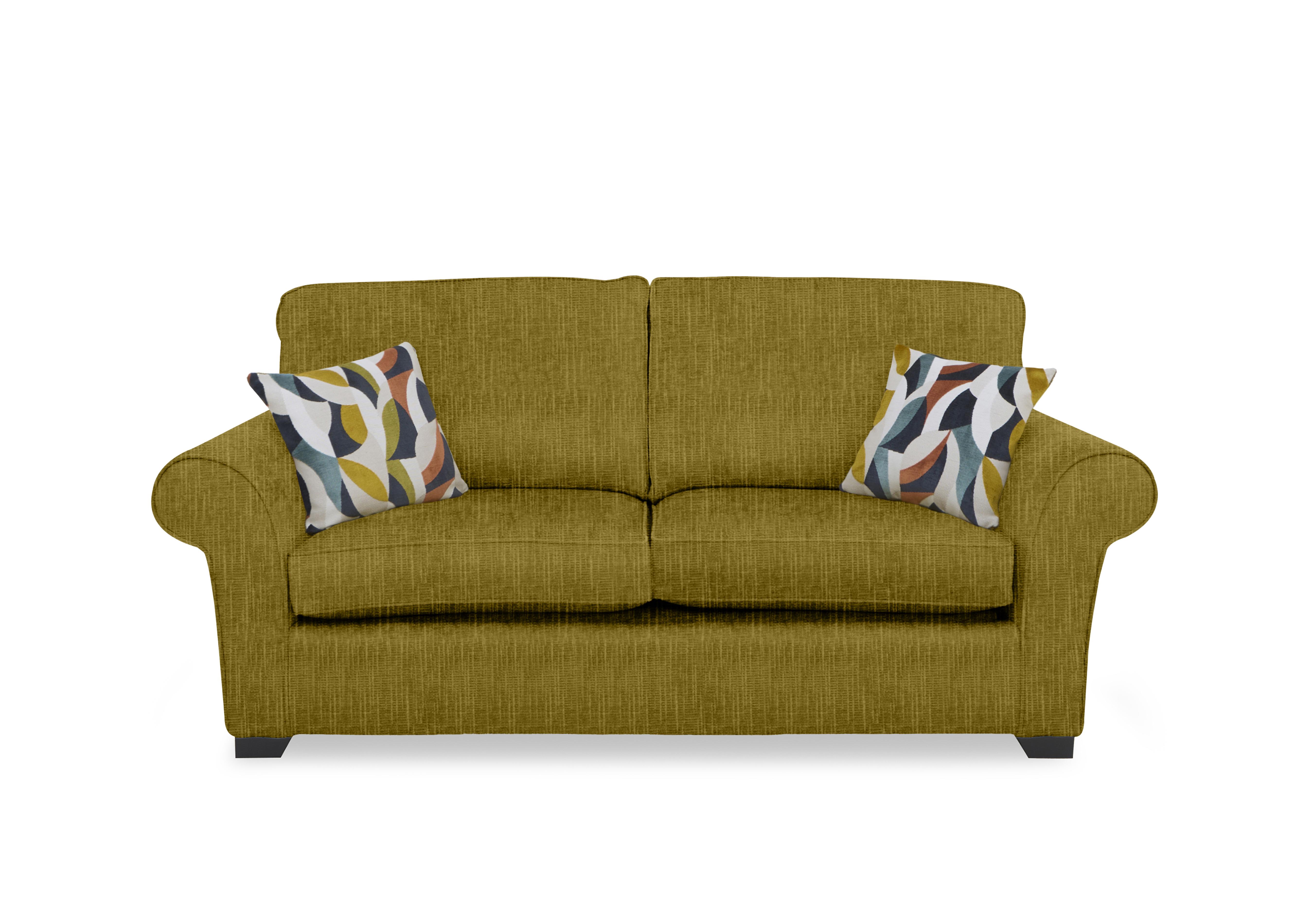 Hedingham 3 Seater Sofa in Dill Bromley Chenille Plain on Furniture Village