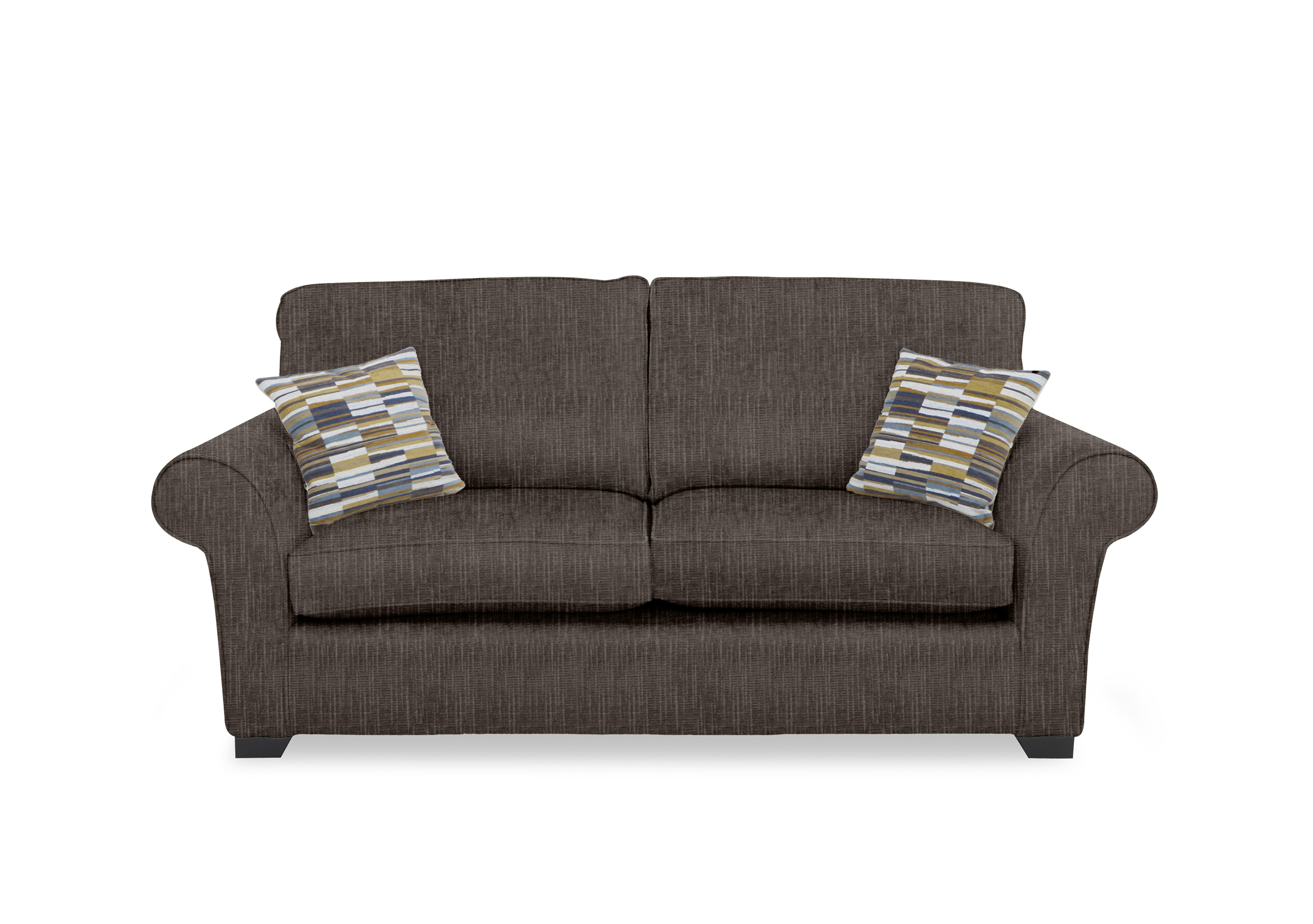 Hedingham 3 Seater Sofa in Espresso Bromley Chenille Plai on Furniture Village