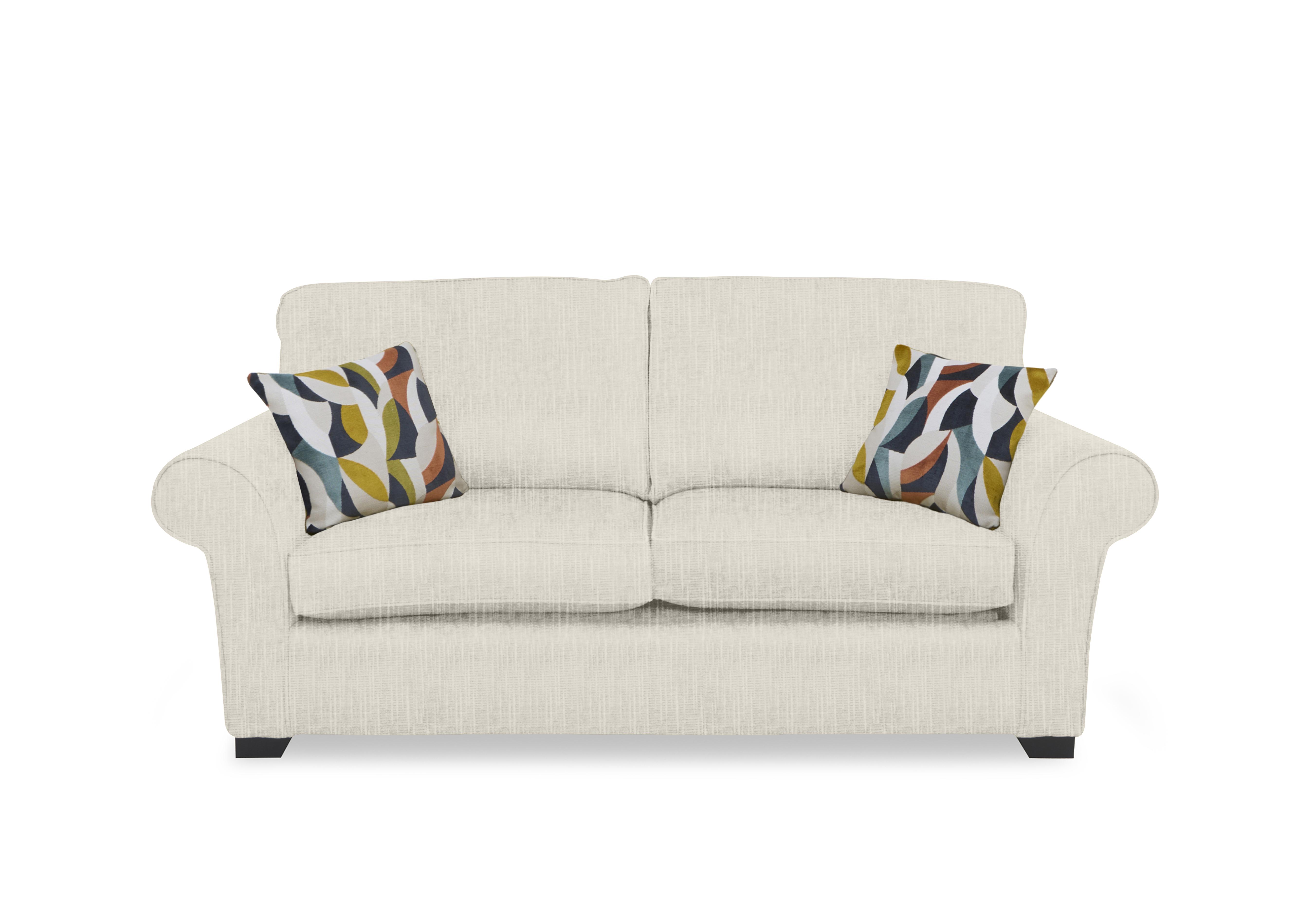 Hedingham 3 Seater Sofa in Oatmeal Bromley Chenille Plain on Furniture Village