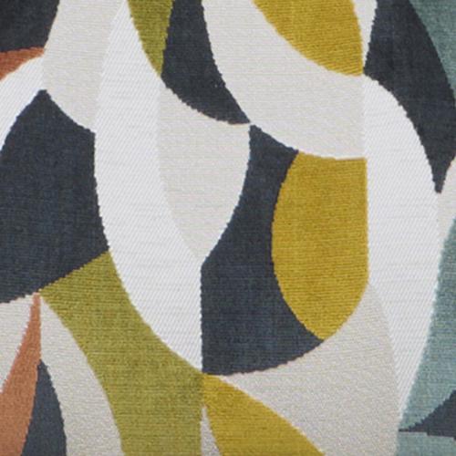 Hedingham Small Storage Footstool in Patterned Fabric in Terrazzo Audley Velvet on Furniture Village