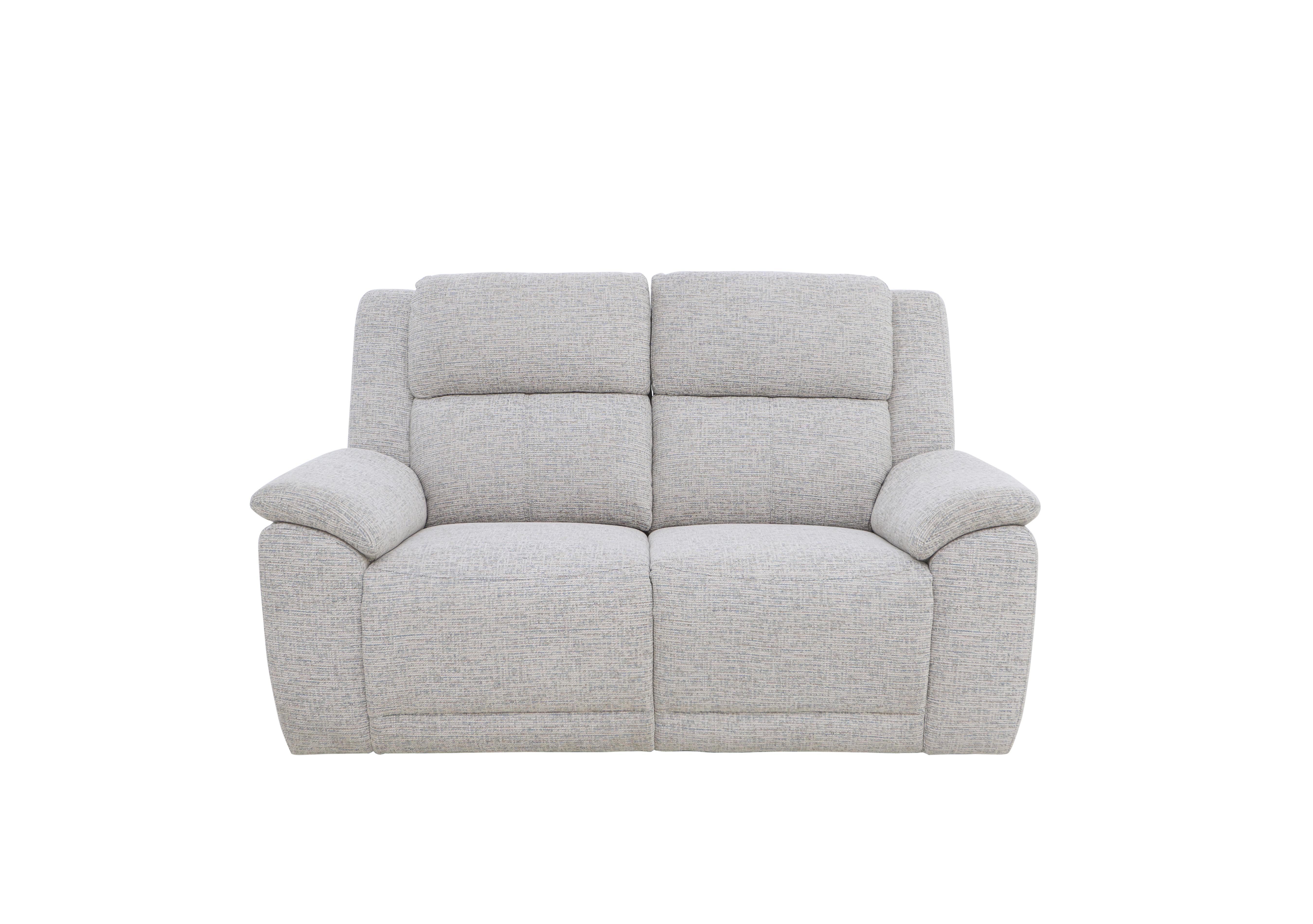 Utah Fabric 2 Seater Power Recliner Sofa with Heated Seats in Stone We-0102 on Furniture Village