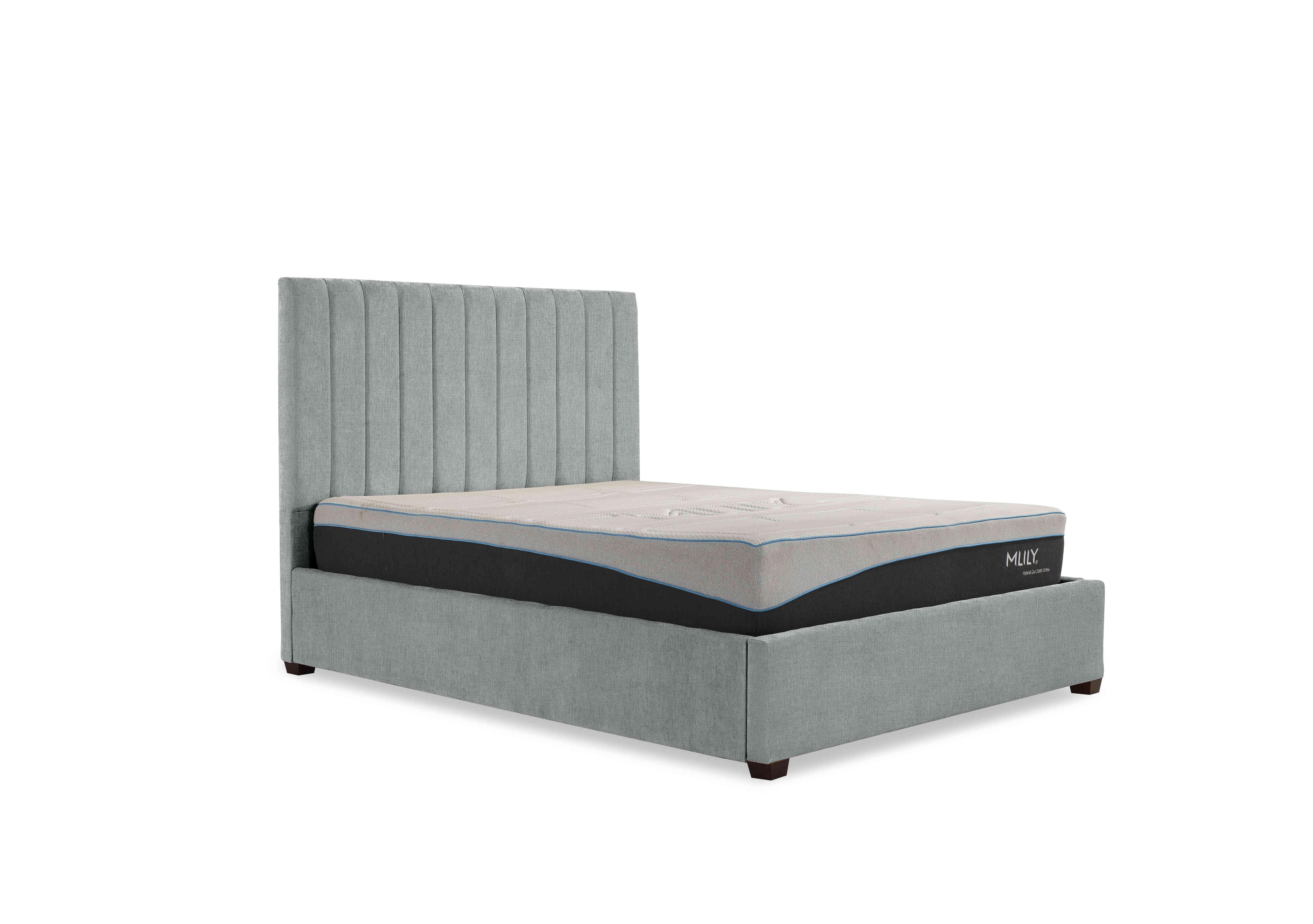 Miranda 133cm Headboard Manual Ottoman Bed Frame in Raffles Echo on Furniture Village