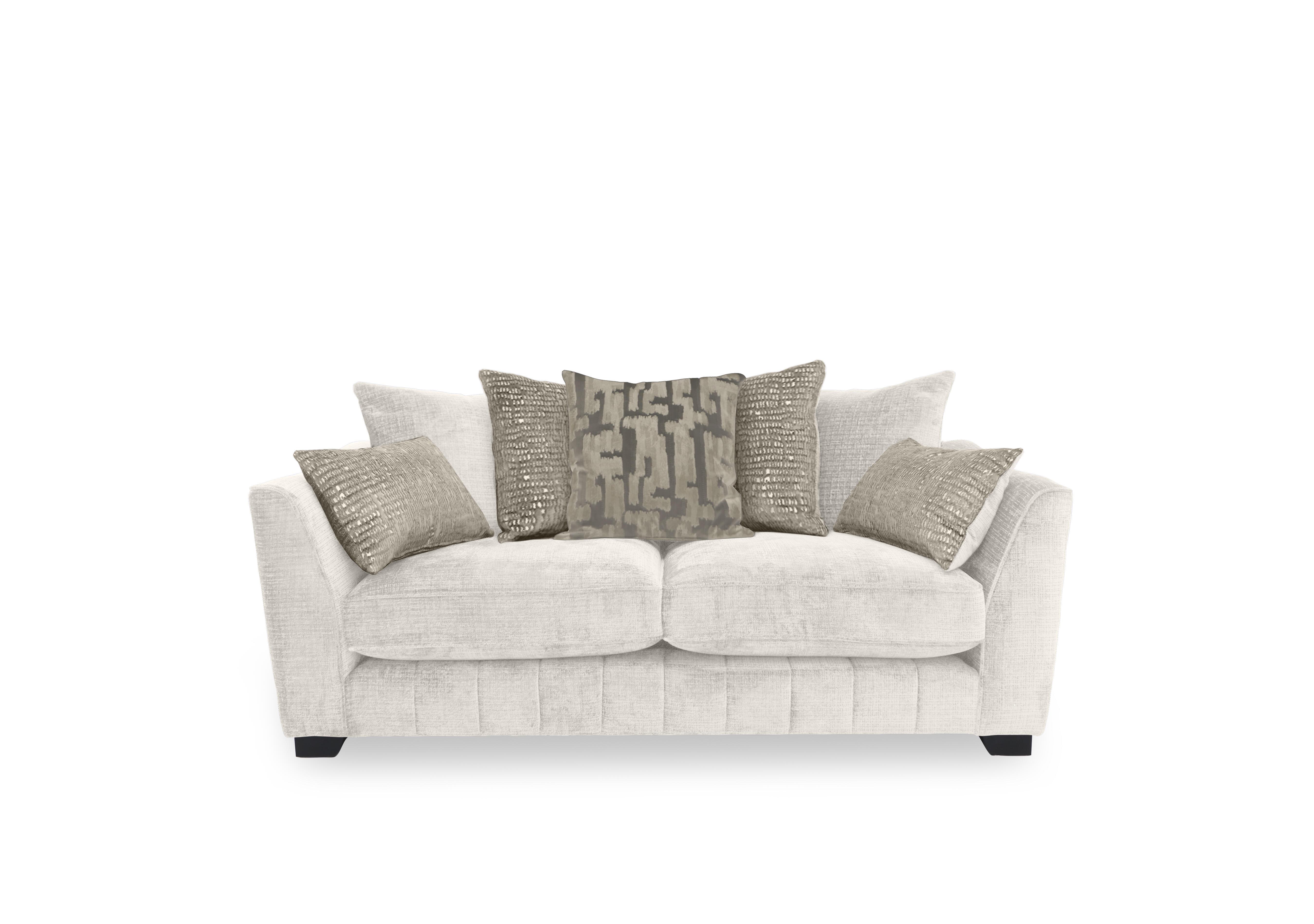Boutique Allure 3 Seater Scatter Back Sofa in Coco Ivory Wng on Furniture Village