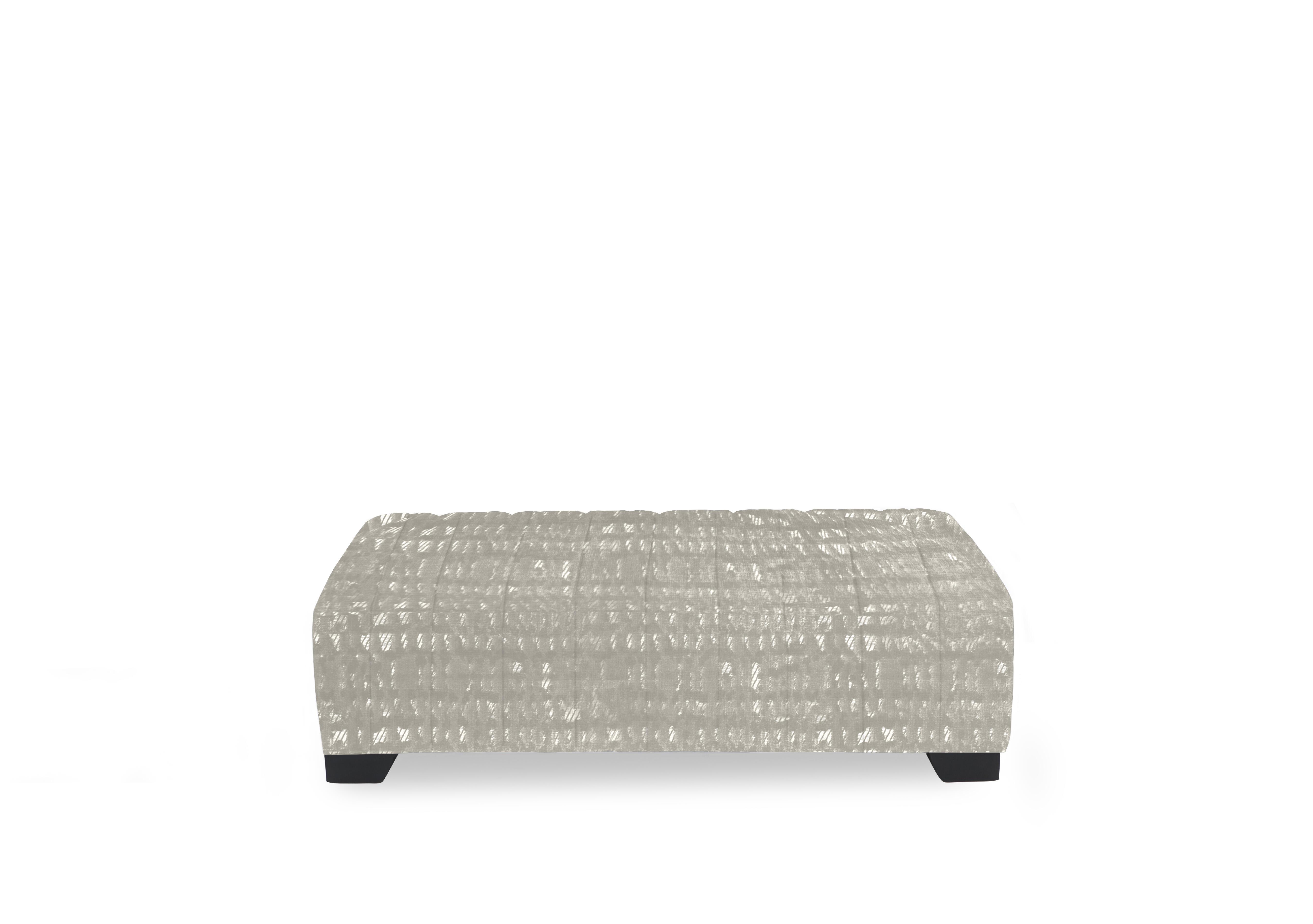 Boutique Allure Patterned Bench Footstool in Riviera Ivory Wng on Furniture Village
