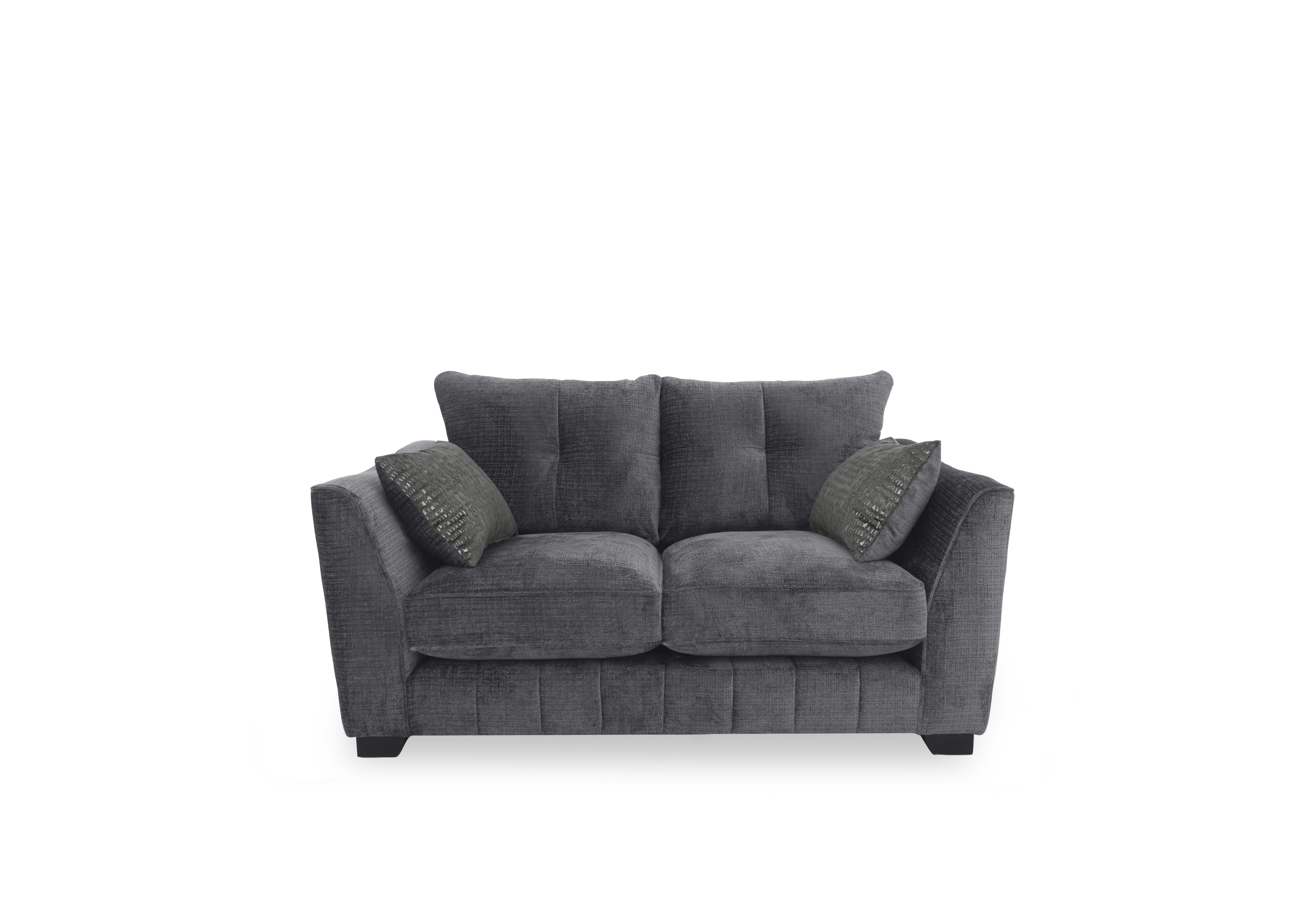 Boutique Allure 2 Seater Classic Back Sofa in Coco Iron Wng on Furniture Village