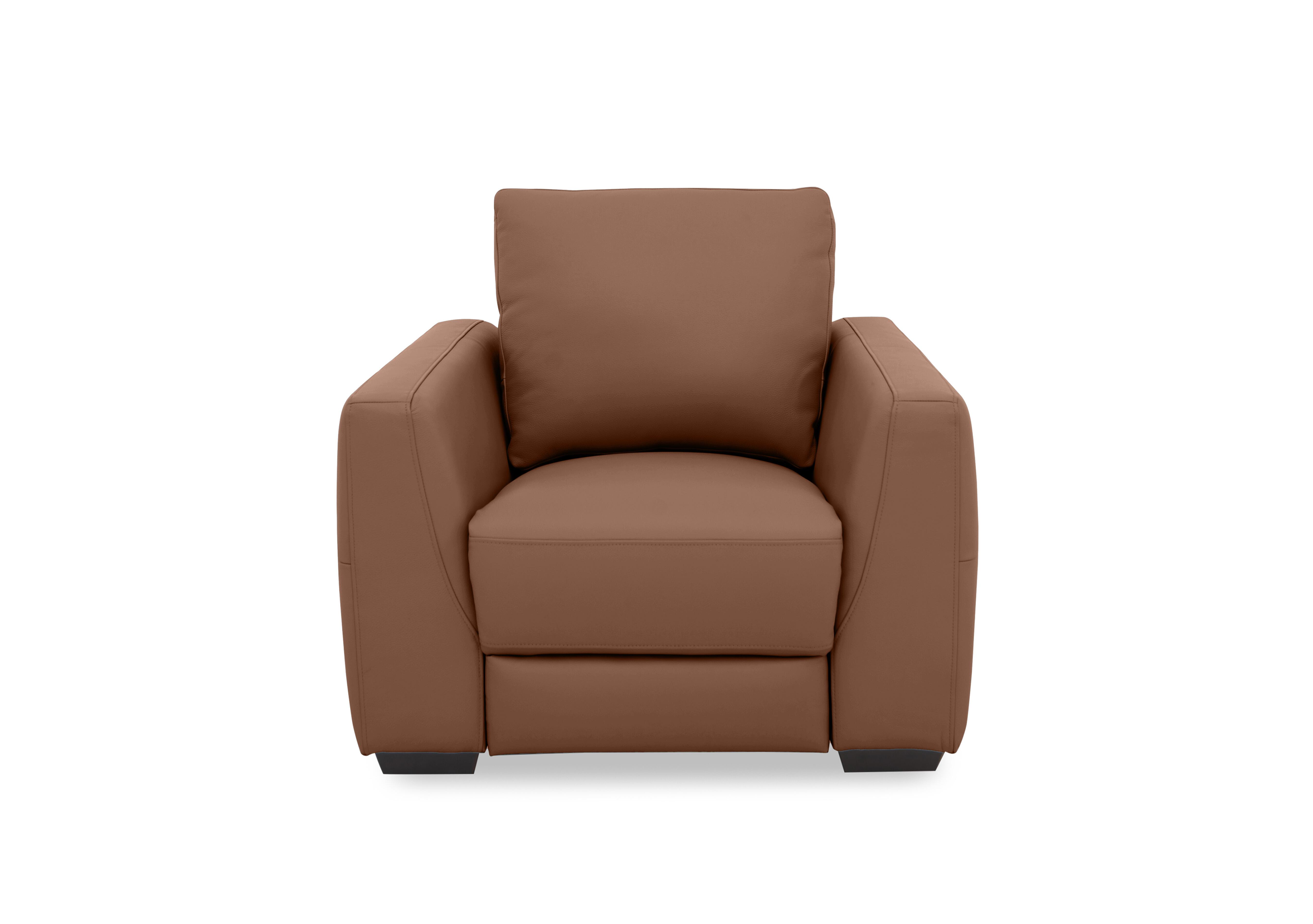 Dinky Leather Chair in Butterscotch Cat-60/07 on Furniture Village