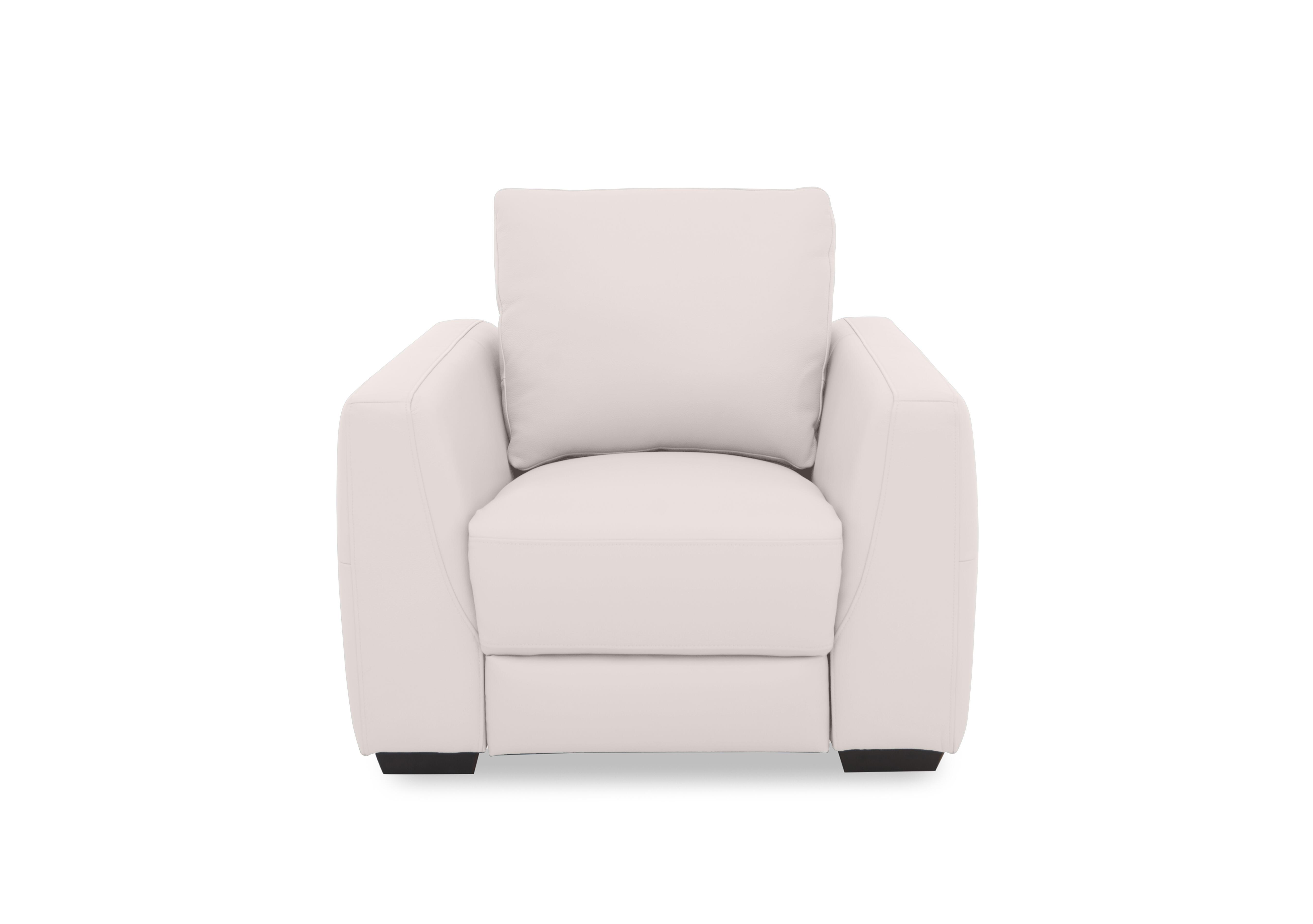 Dinky Leather Chair in Cotton Cat-40/13 on Furniture Village