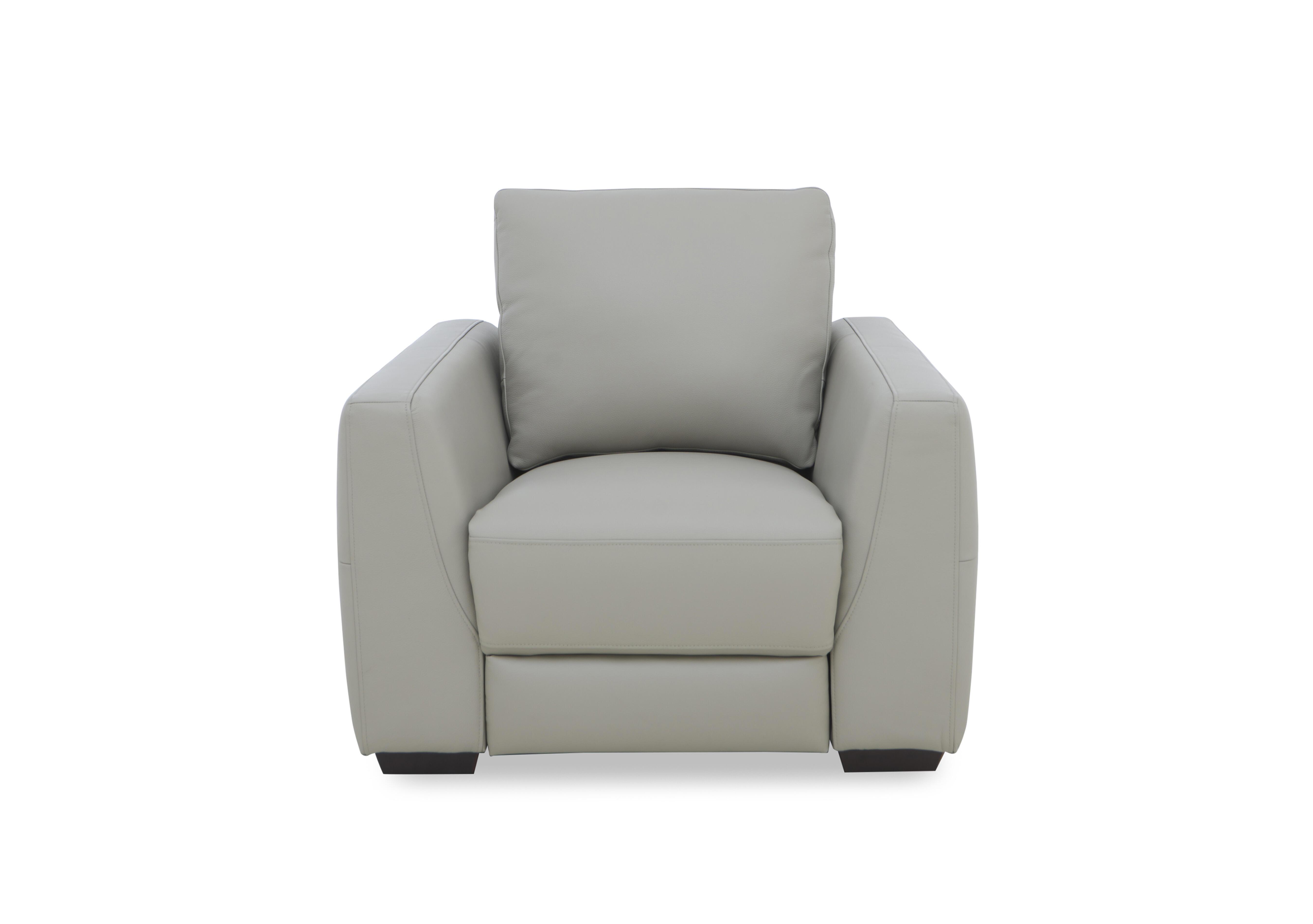 Dinky Leather Chair in Lead Grey Cat-40/31 on Furniture Village