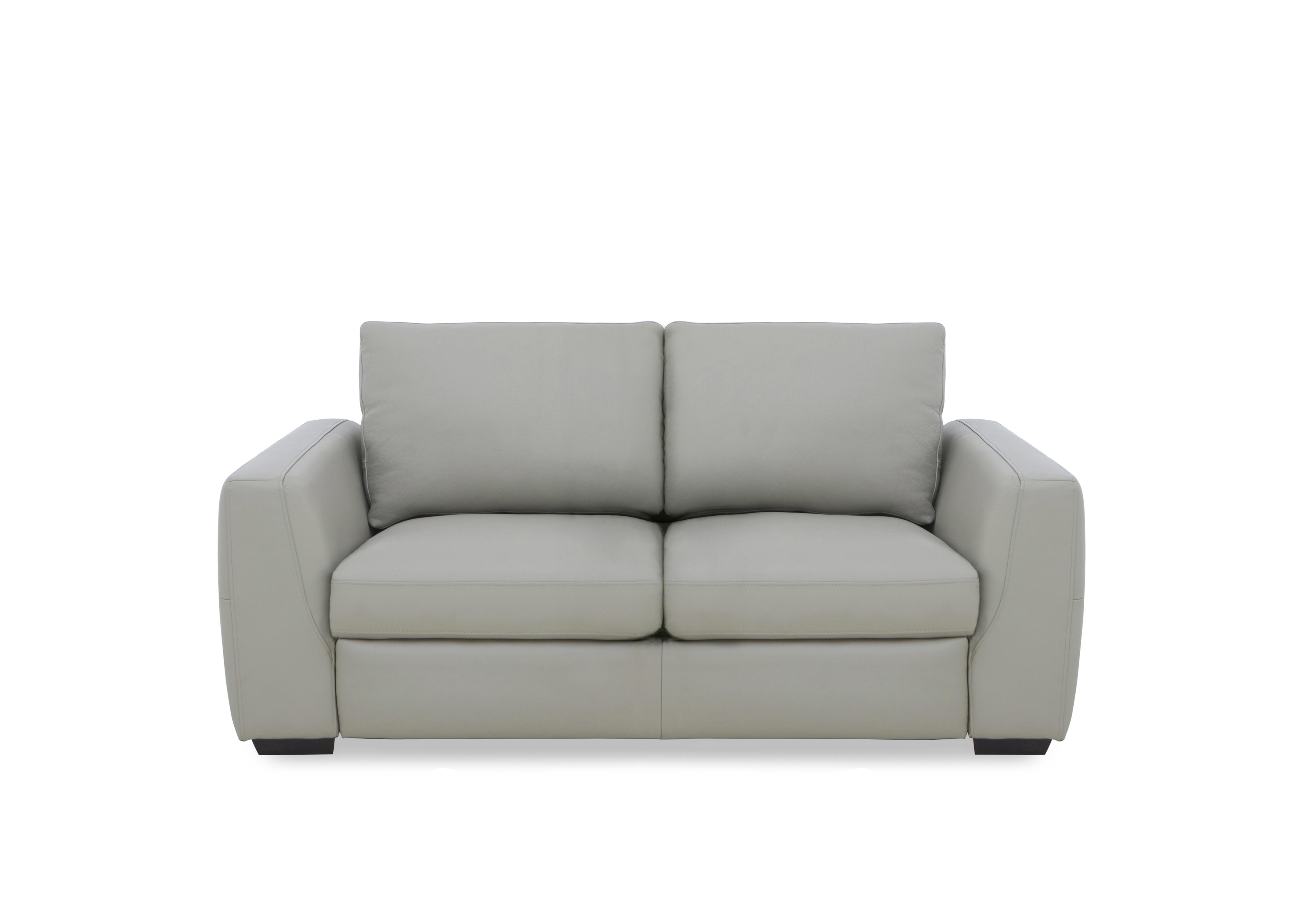Dinky Leather 2 Seater Sofa in Lead Grey Cat-40/31 on Furniture Village