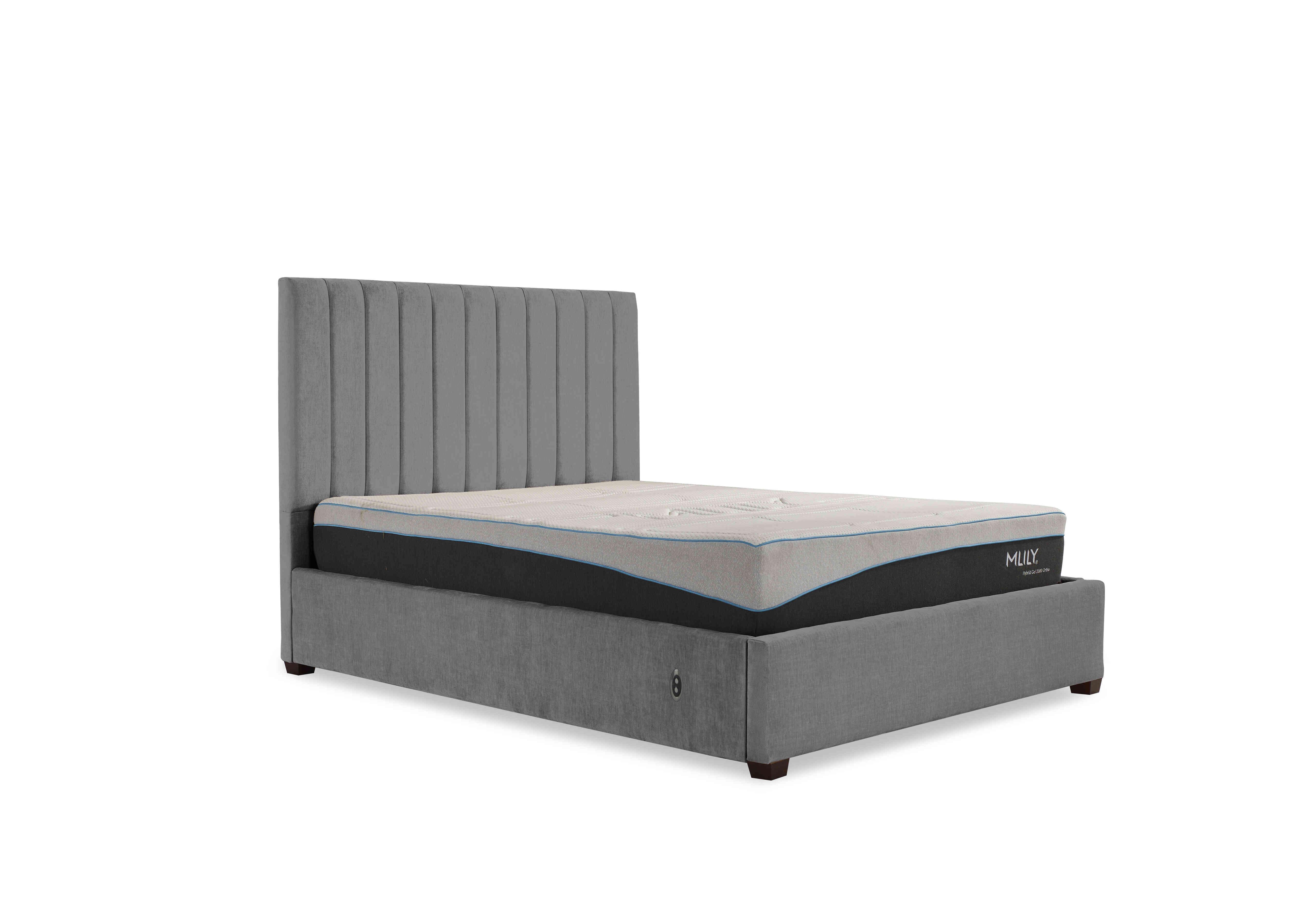 Miranda 133cm Headboard Electric Ottoman Bed Frame in Savannah Armour on Furniture Village