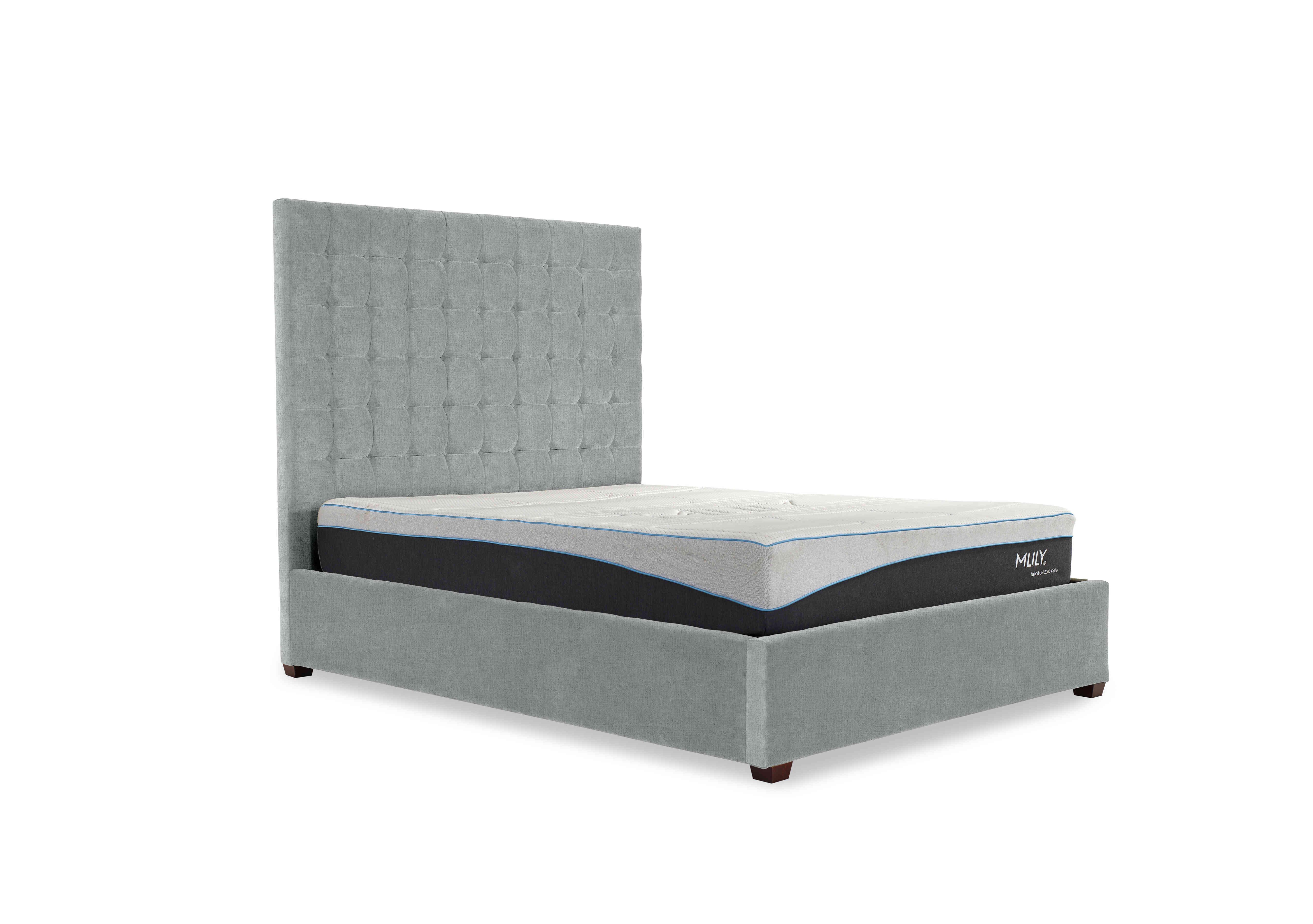 Carrie 160cm Headboard Manual Ottoman Bed Frame in Raffles Echo on Furniture Village