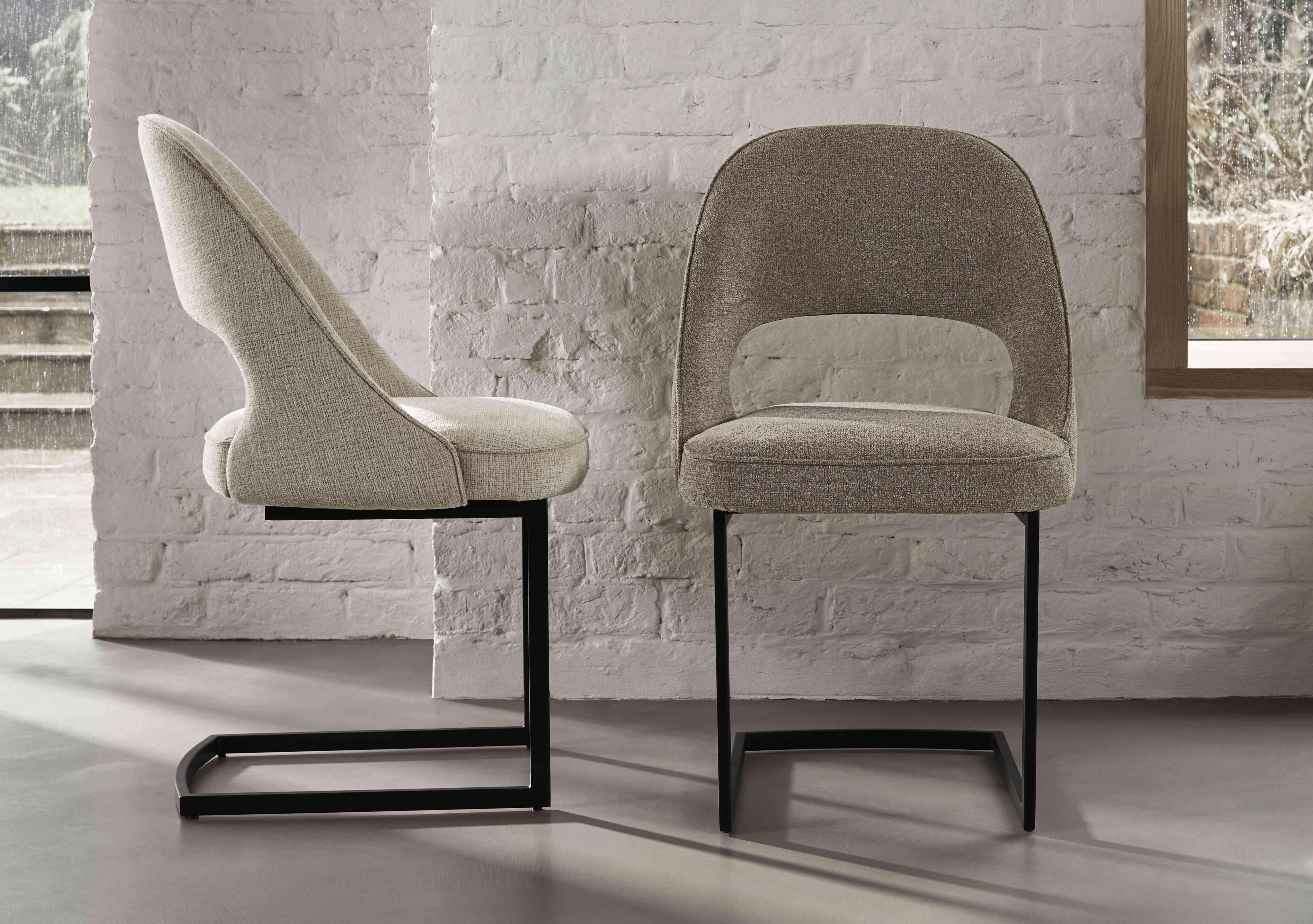 Tiber Set of 6 Cantilever Dining Chairs in  on Furniture Village