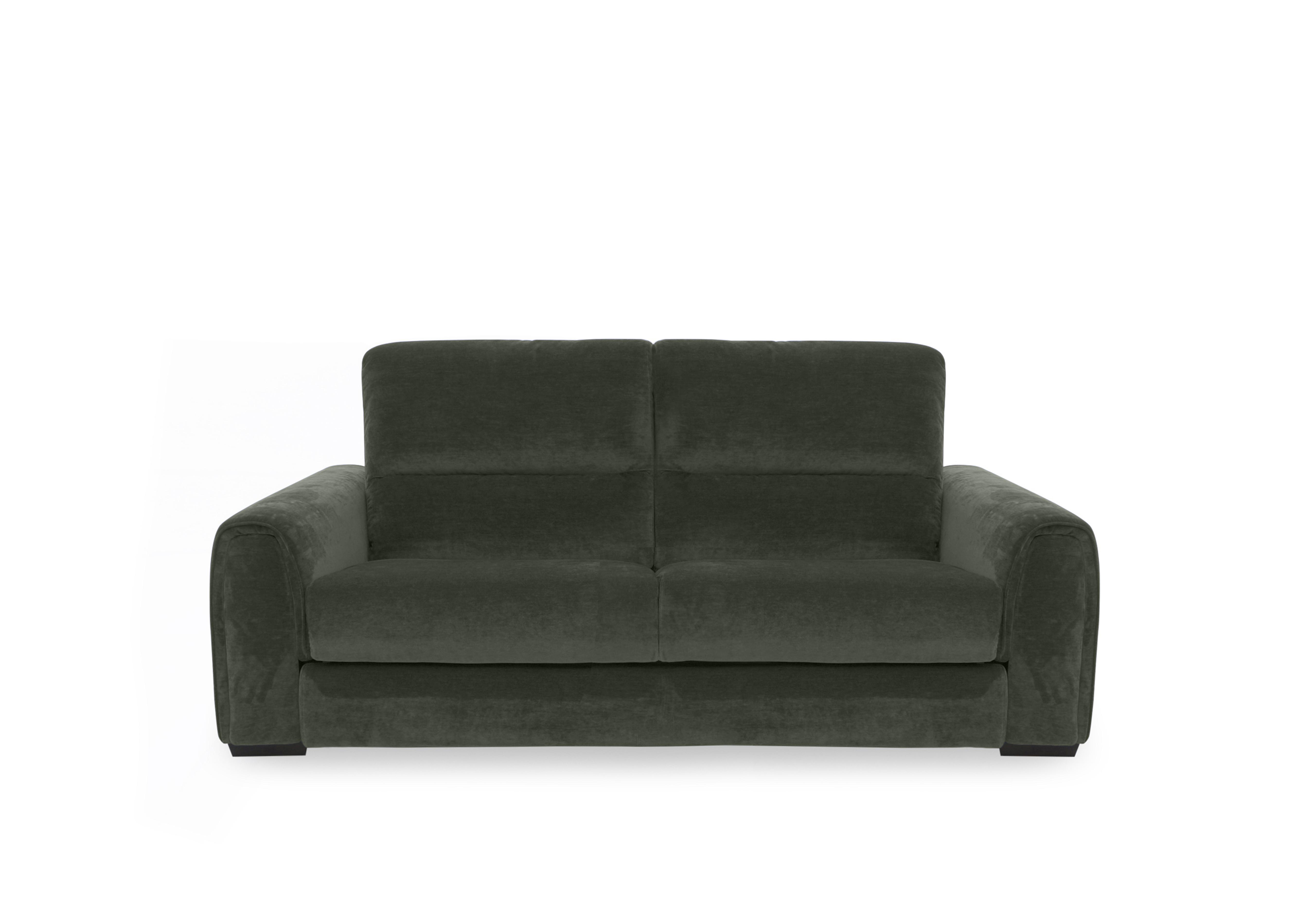 Flex Fabric 2 Seater Sofa in Fab-Can-R352 Forest Green on Furniture Village