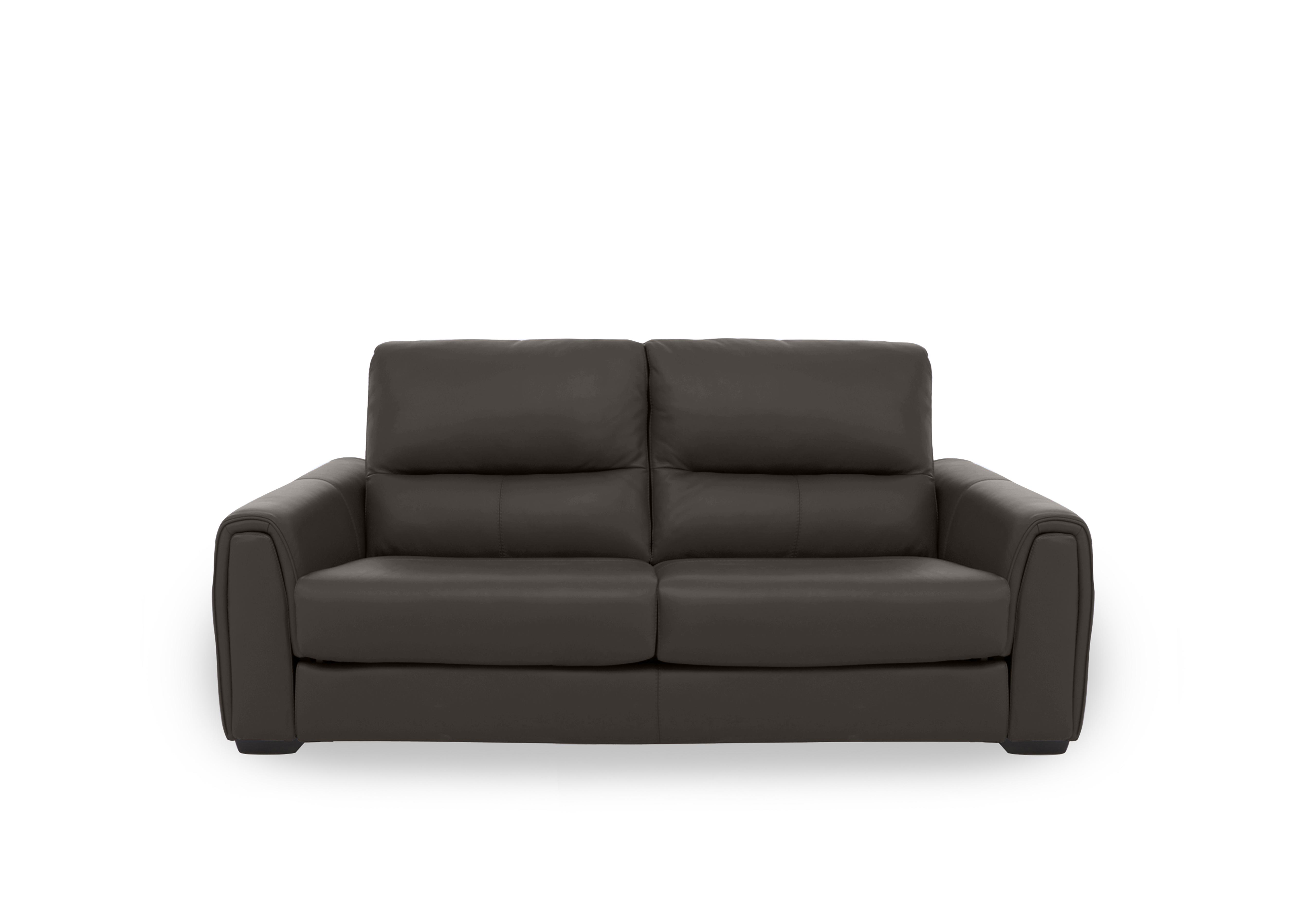 Flex Leather 2 Seater Sofa in Bv-1748 Dark Chocolate on Furniture Village