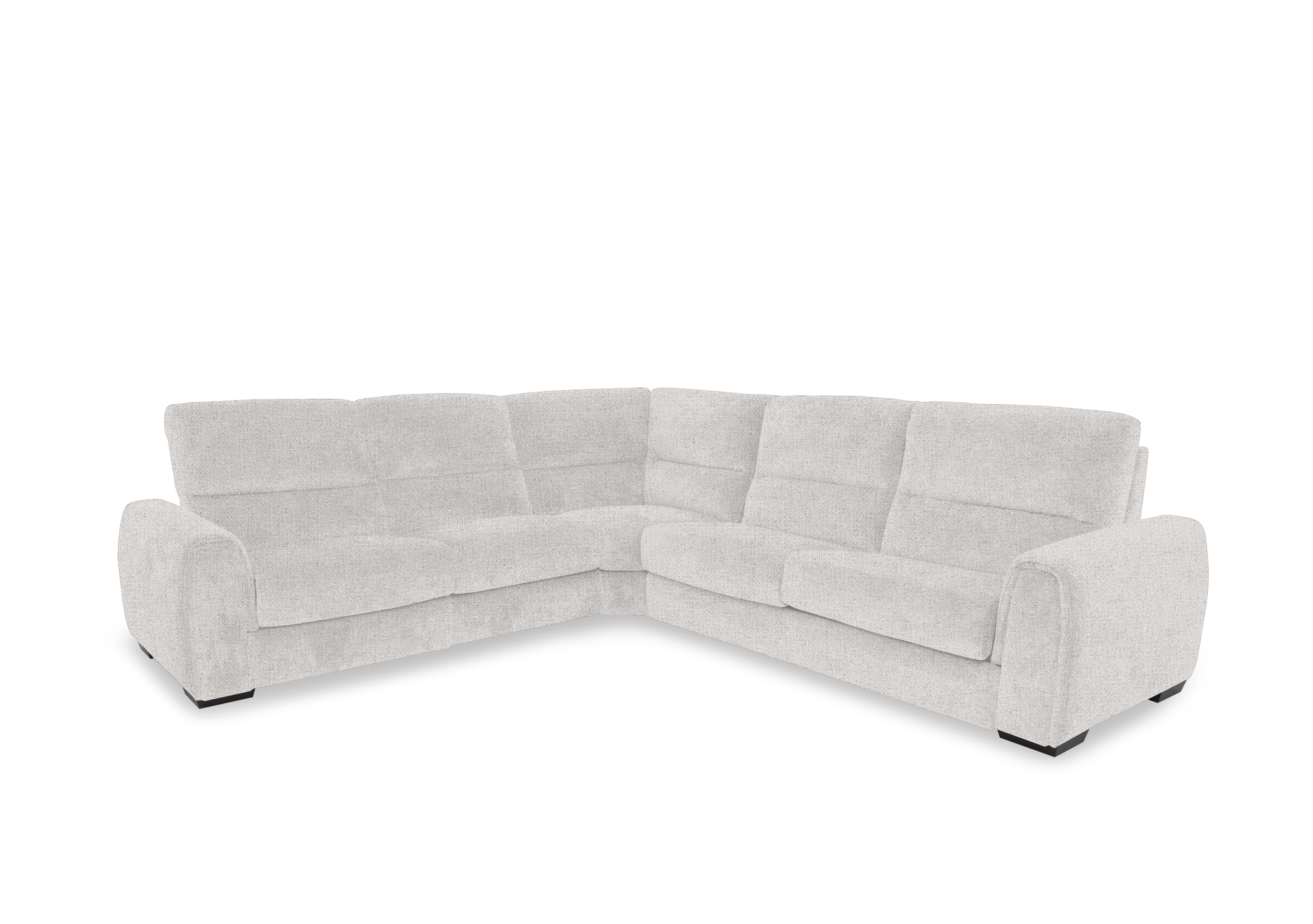 Flex Fabric Large Corner Sofa Bed with Storage Arm in Fab-Mil-R110 Sand on Furniture Village