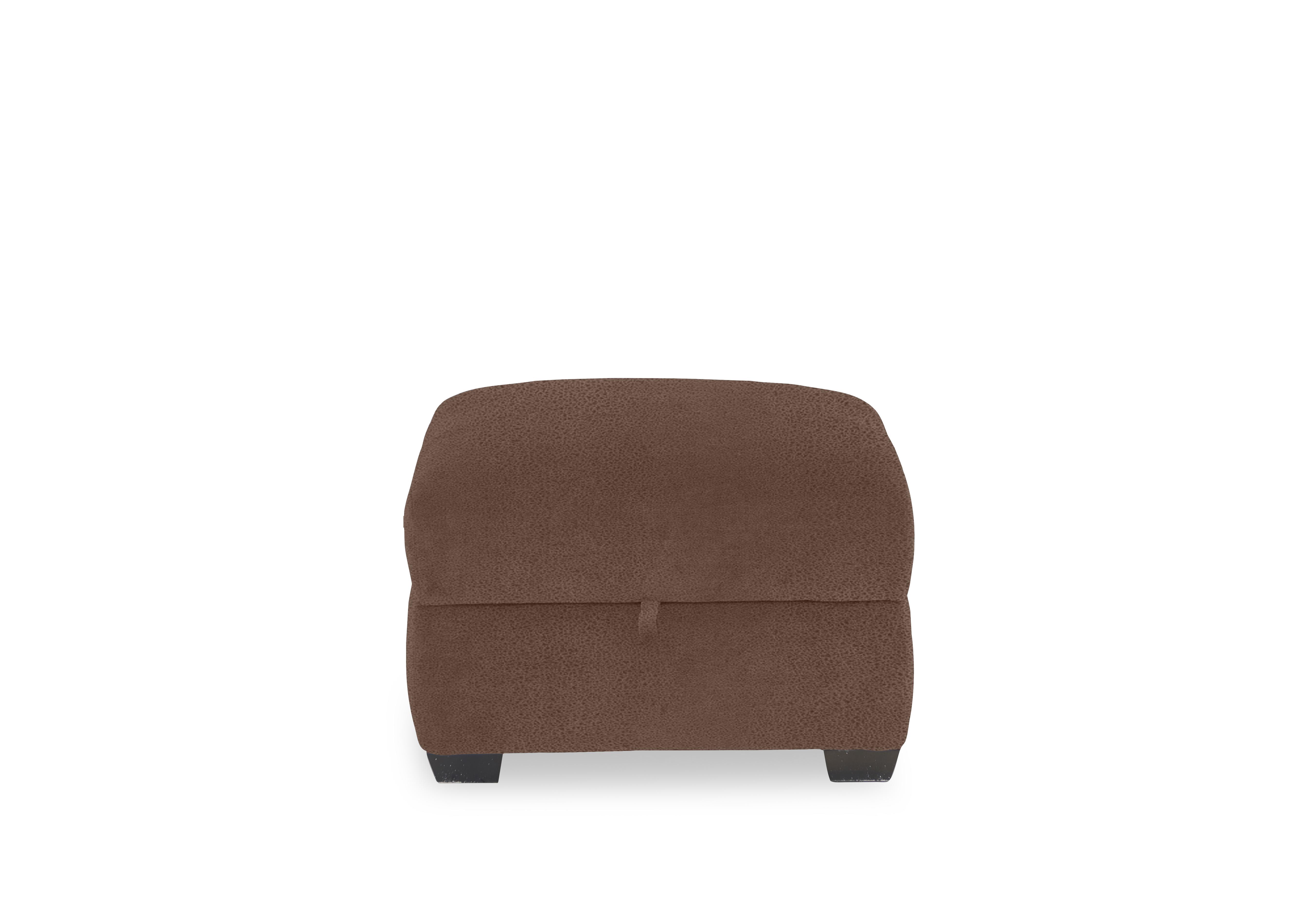 Flex Fabric Storage Footstool in Bfa-Blj-R05 Hazelnut on Furniture Village