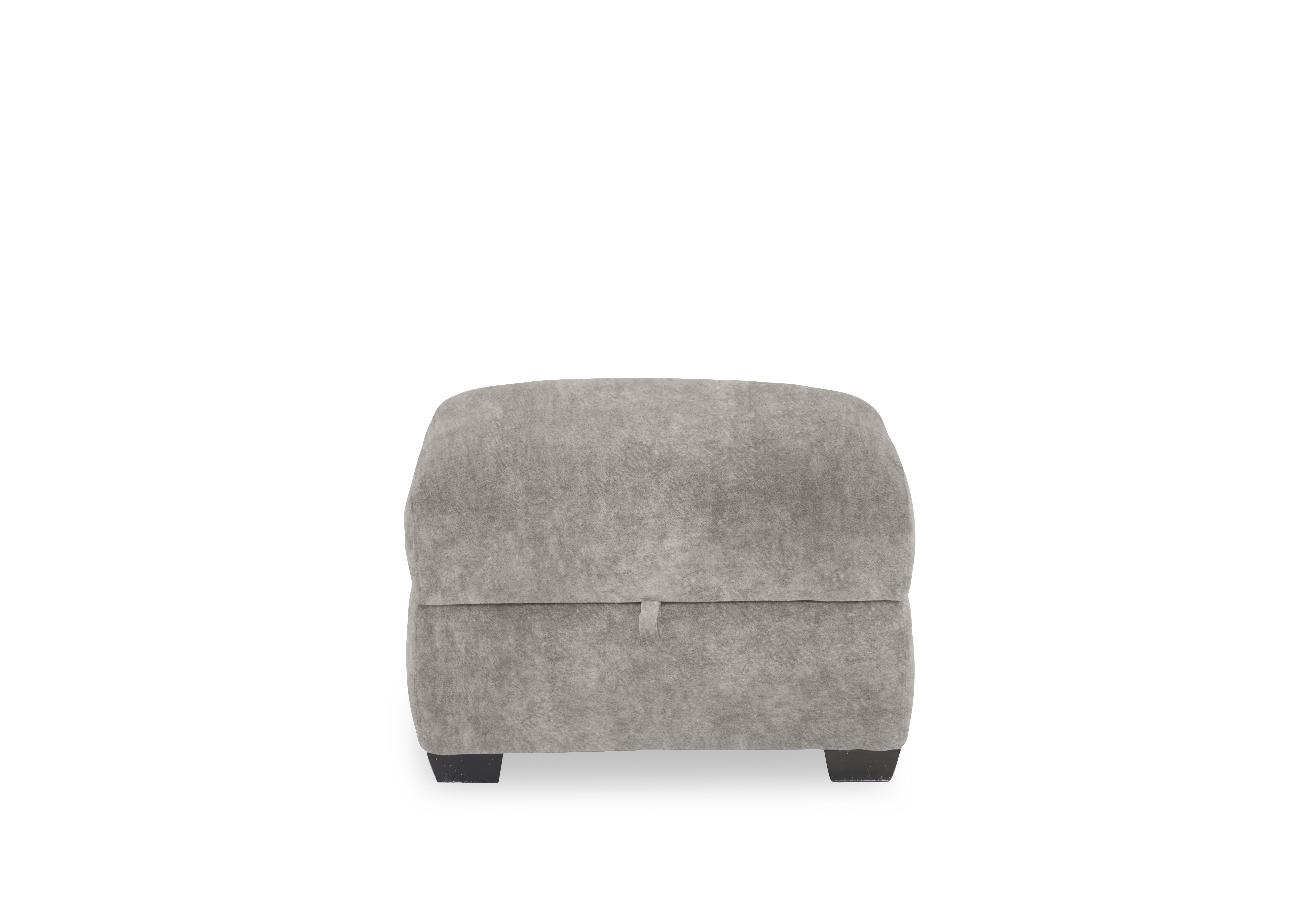 Flex Fabric Storage Footstool in Bfa-Bnn-R28 Grey on Furniture Village