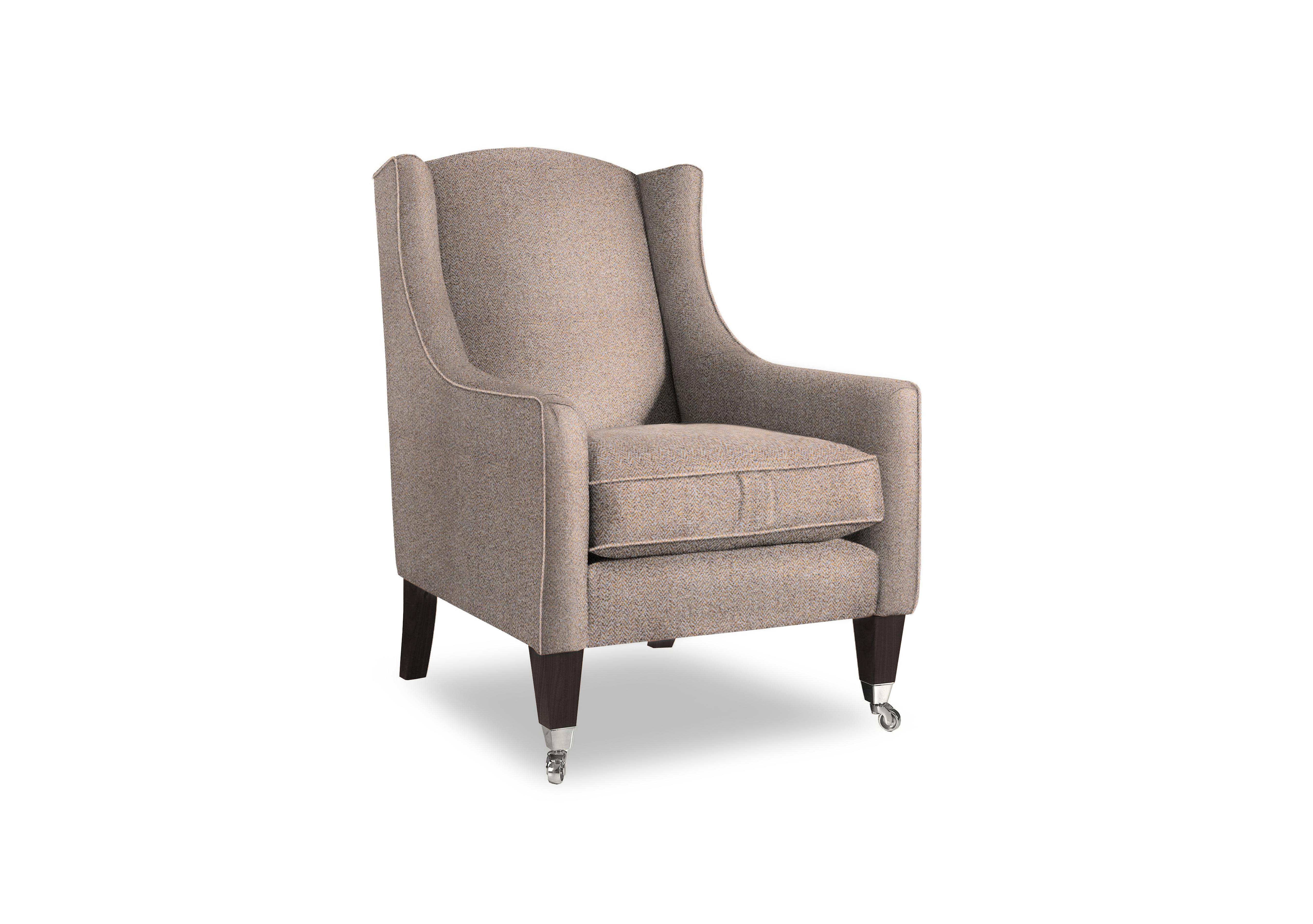 Plaza Accent Chair in Contour Meadow Mgy/Chr on Furniture Village