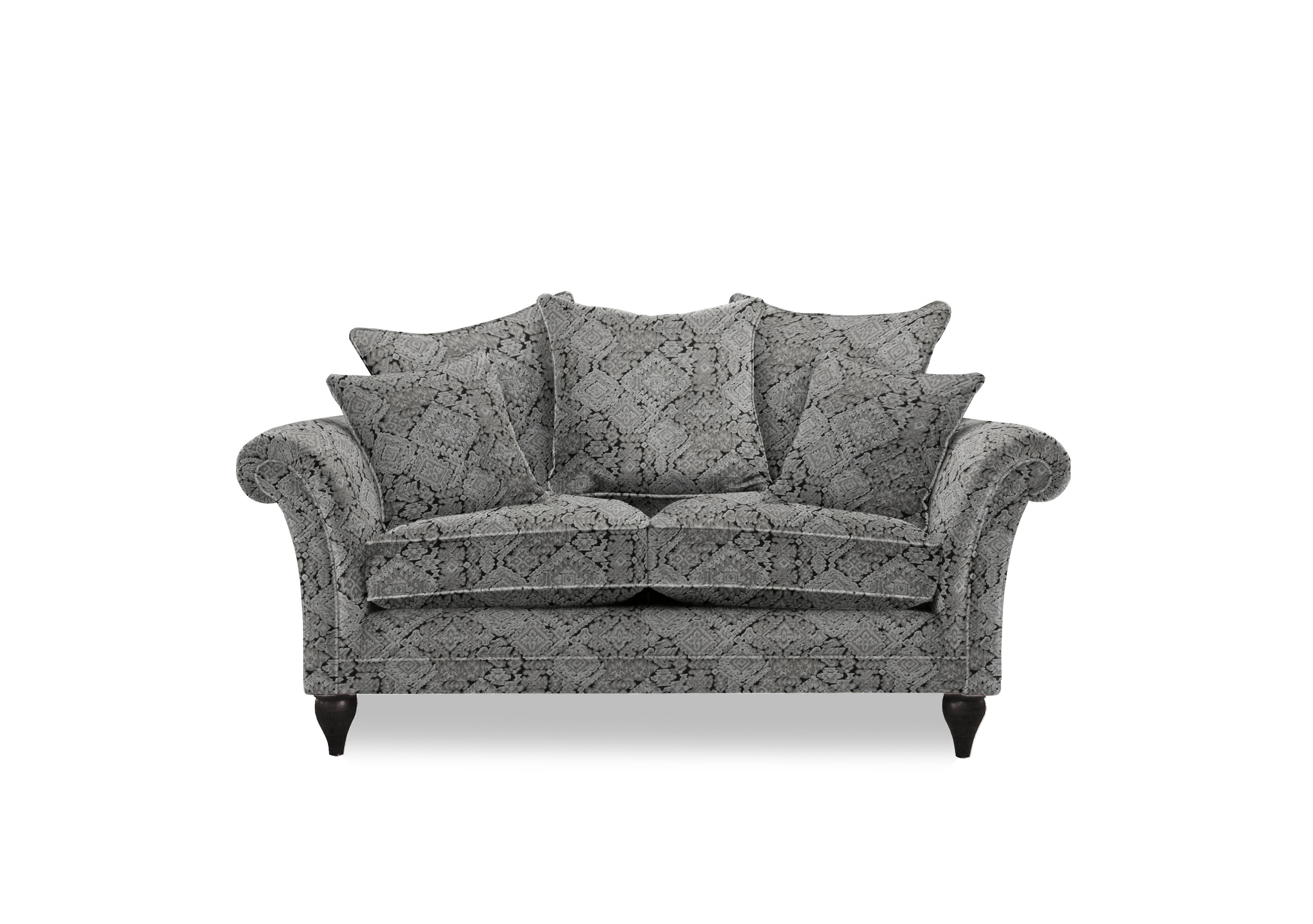 Plaza 2 Seater Scatter Back Sofa in Matira Slate Mgy on Furniture Village