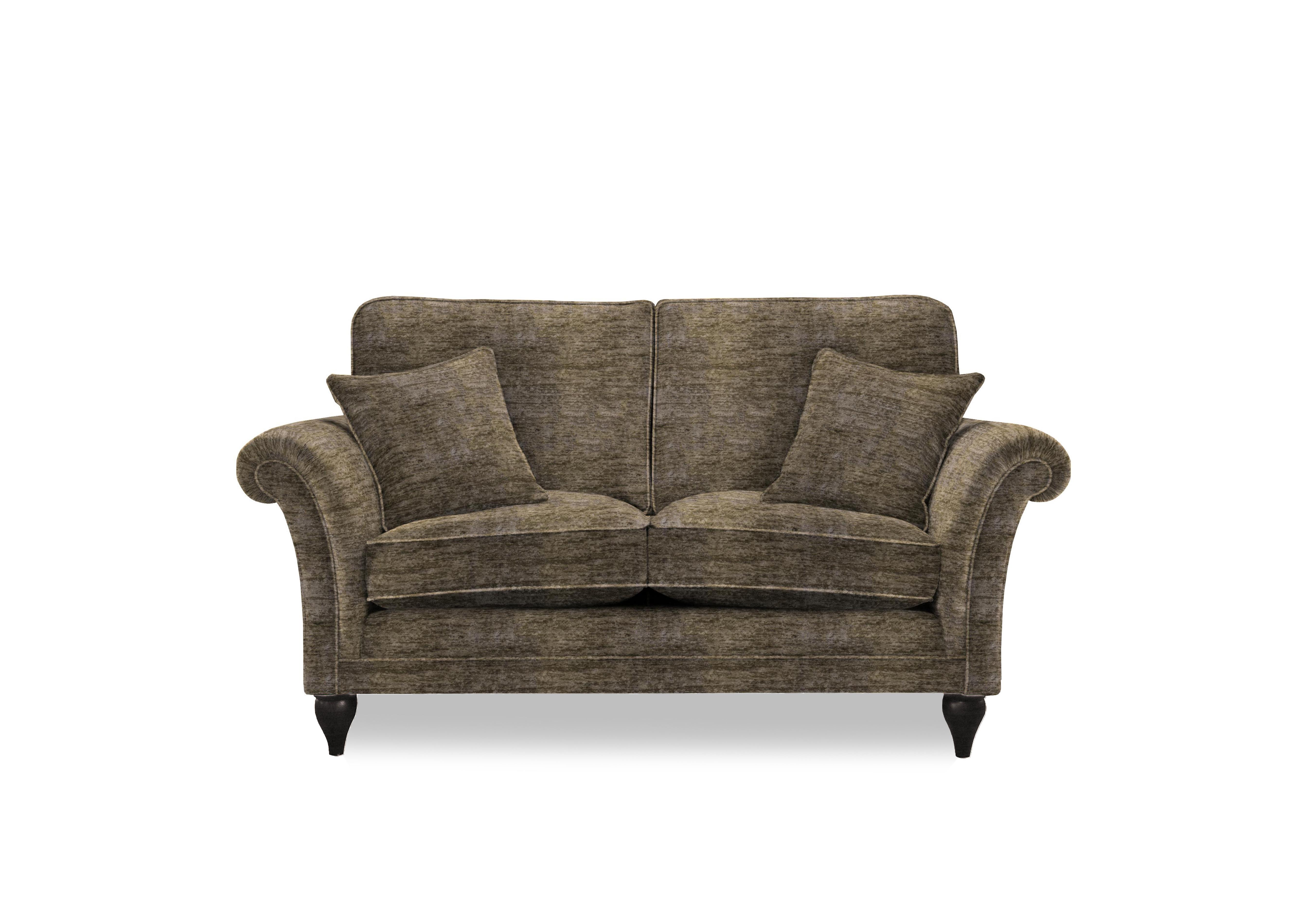 Plaza 2 Seater Classic Back Sofa in Sherpa Chestnut Mgy on Furniture Village
