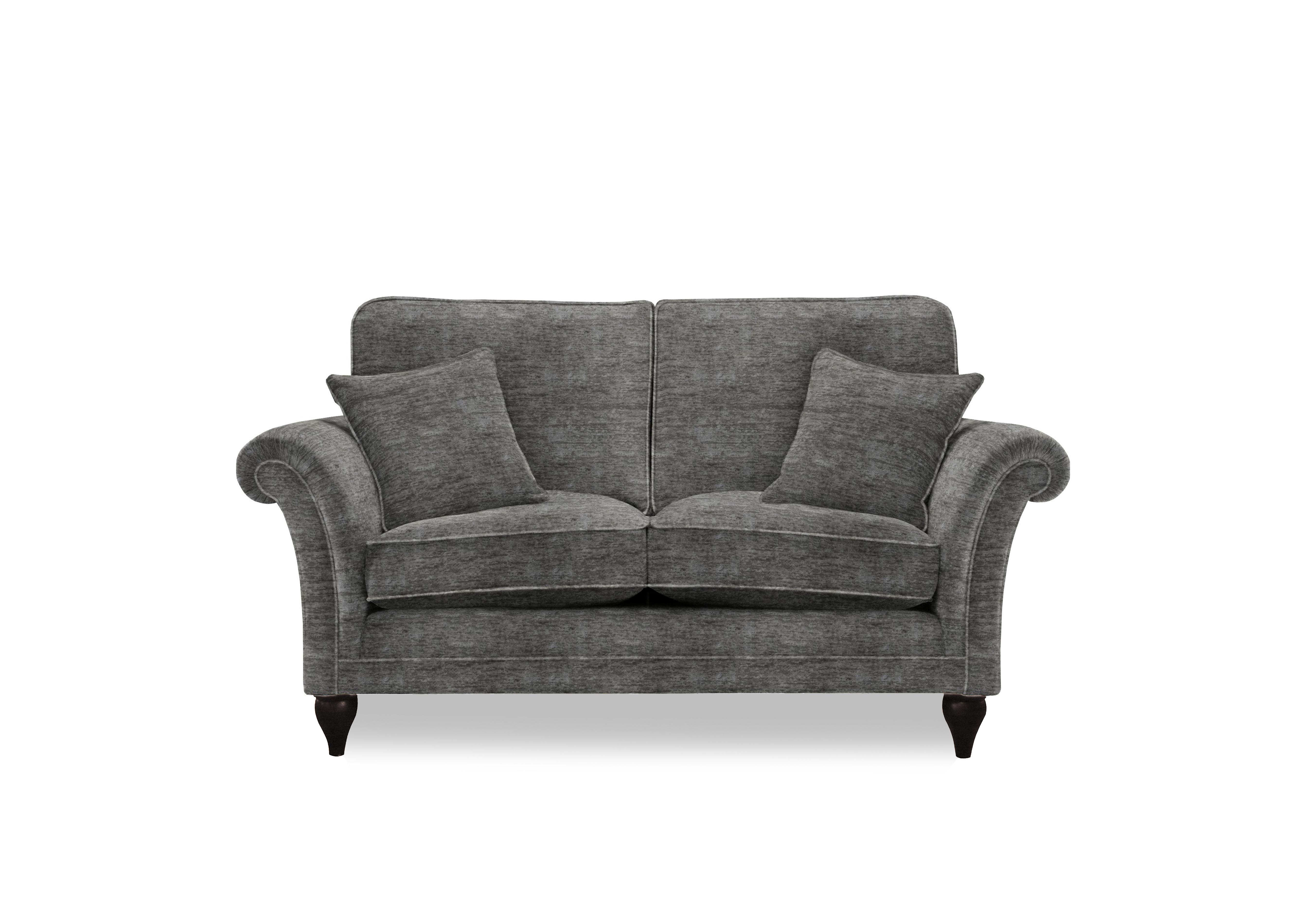 Plaza 2 Seater Classic Back Sofa in Sherpa Smoke Mgy on Furniture Village