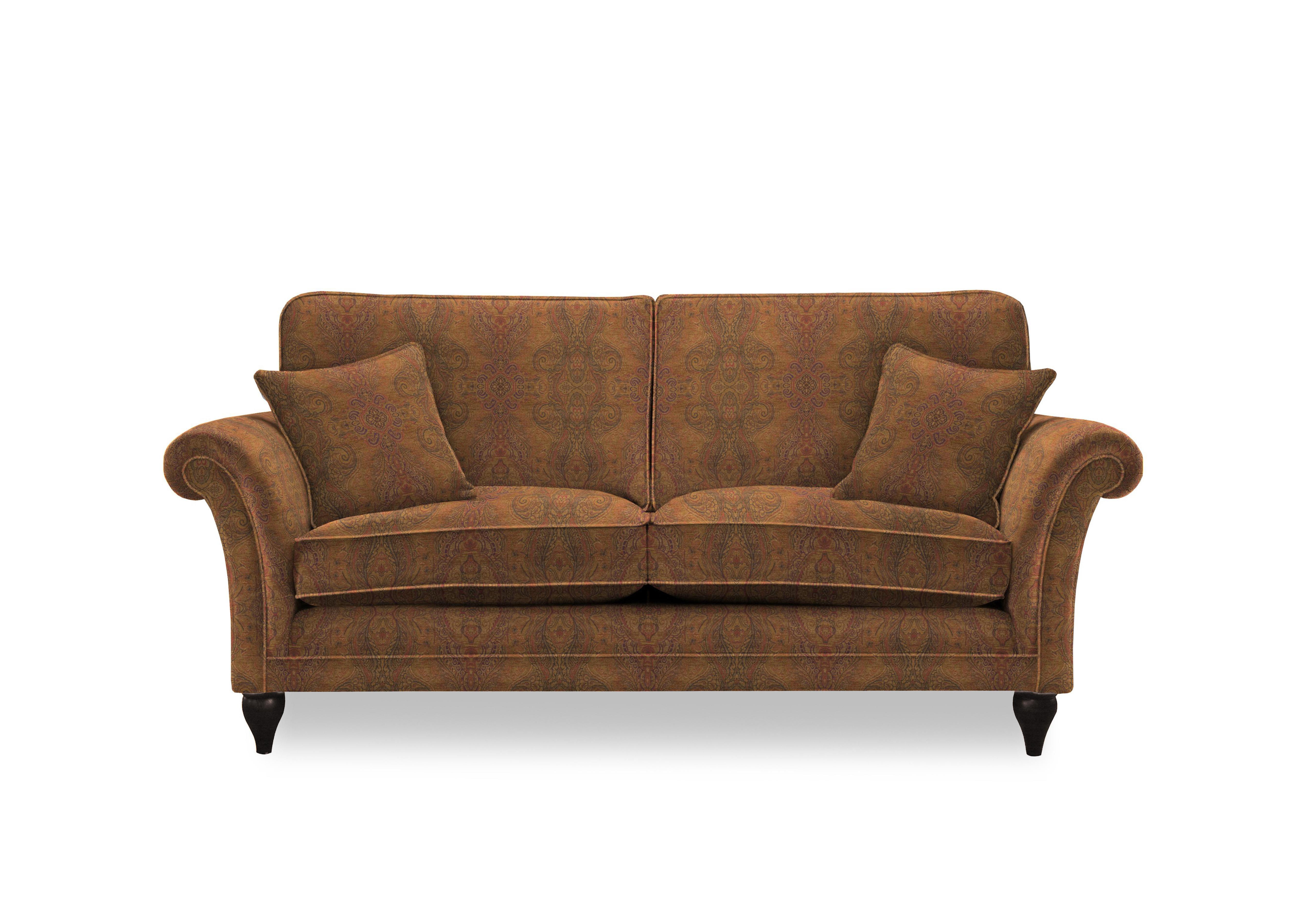 Plaza Large 2 Seater Classic Back Sofa in Baslow Medallion Mulberry Mgy on Furniture Village
