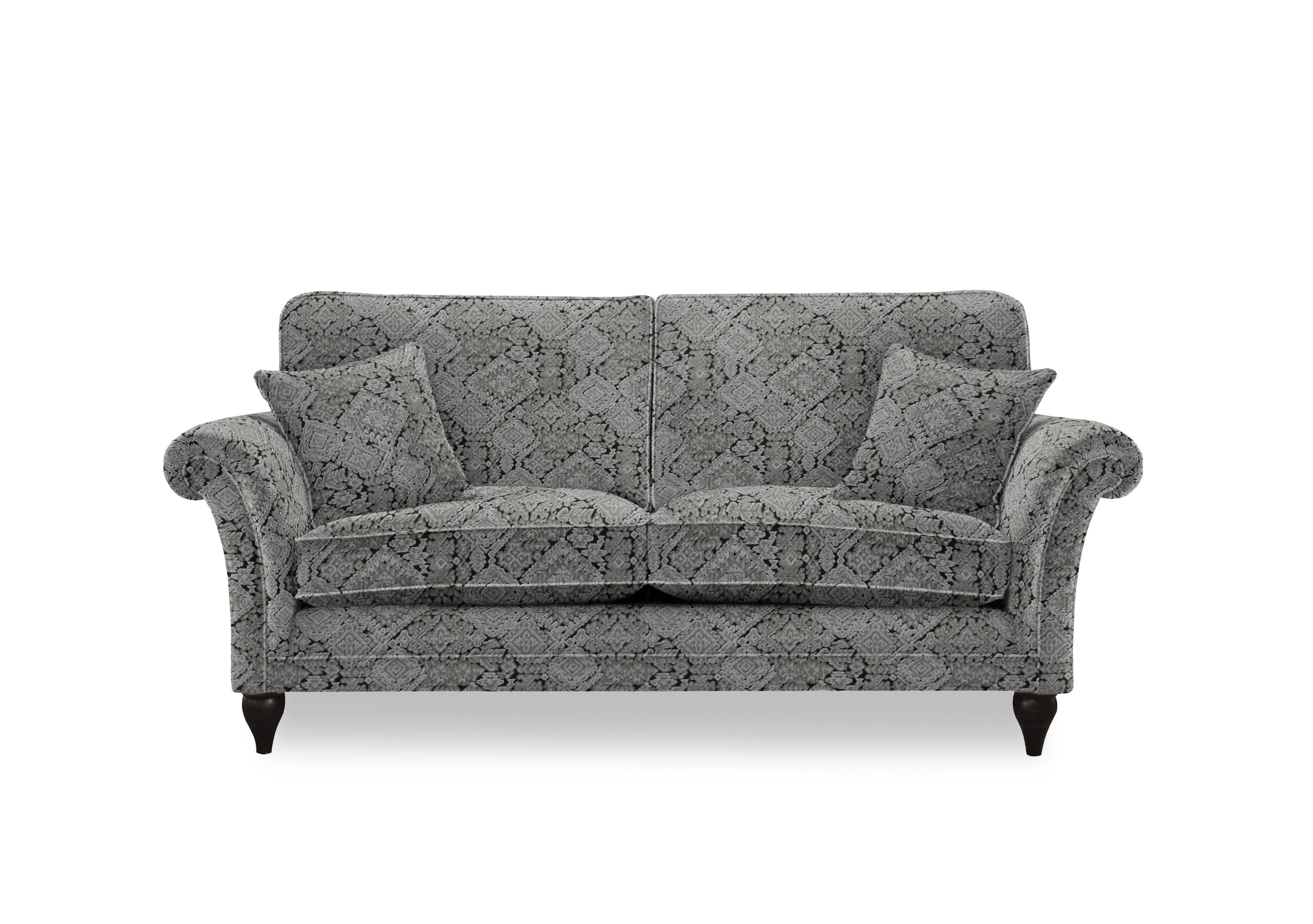 Plaza Large 2 Seater Classic Back Sofa in Matira Slate Mgy on Furniture Village