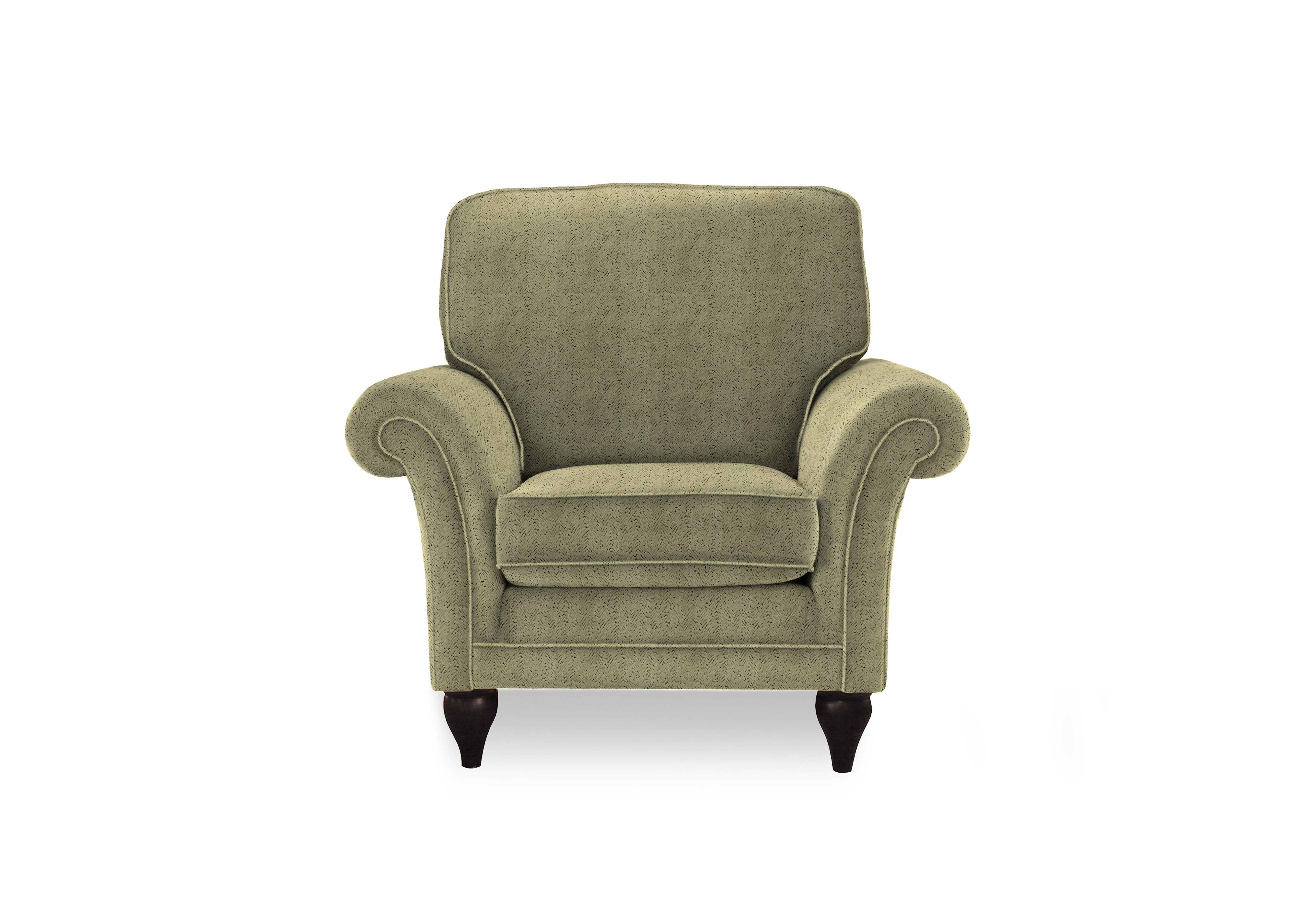 Plaza Armchair in Arcata Moss Mgy on Furniture Village