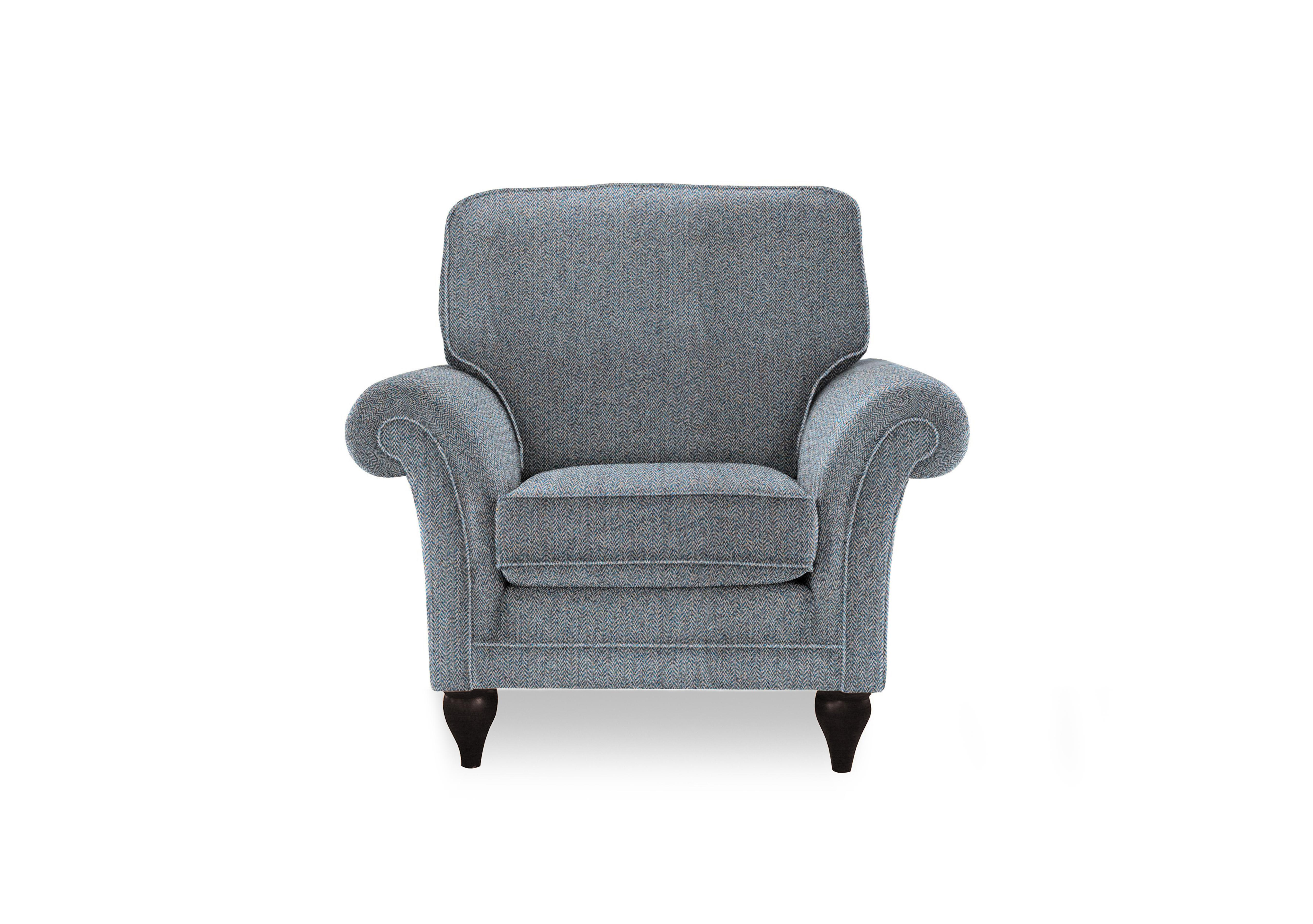 Plaza Armchair in Contour Pacific Mgy on Furniture Village