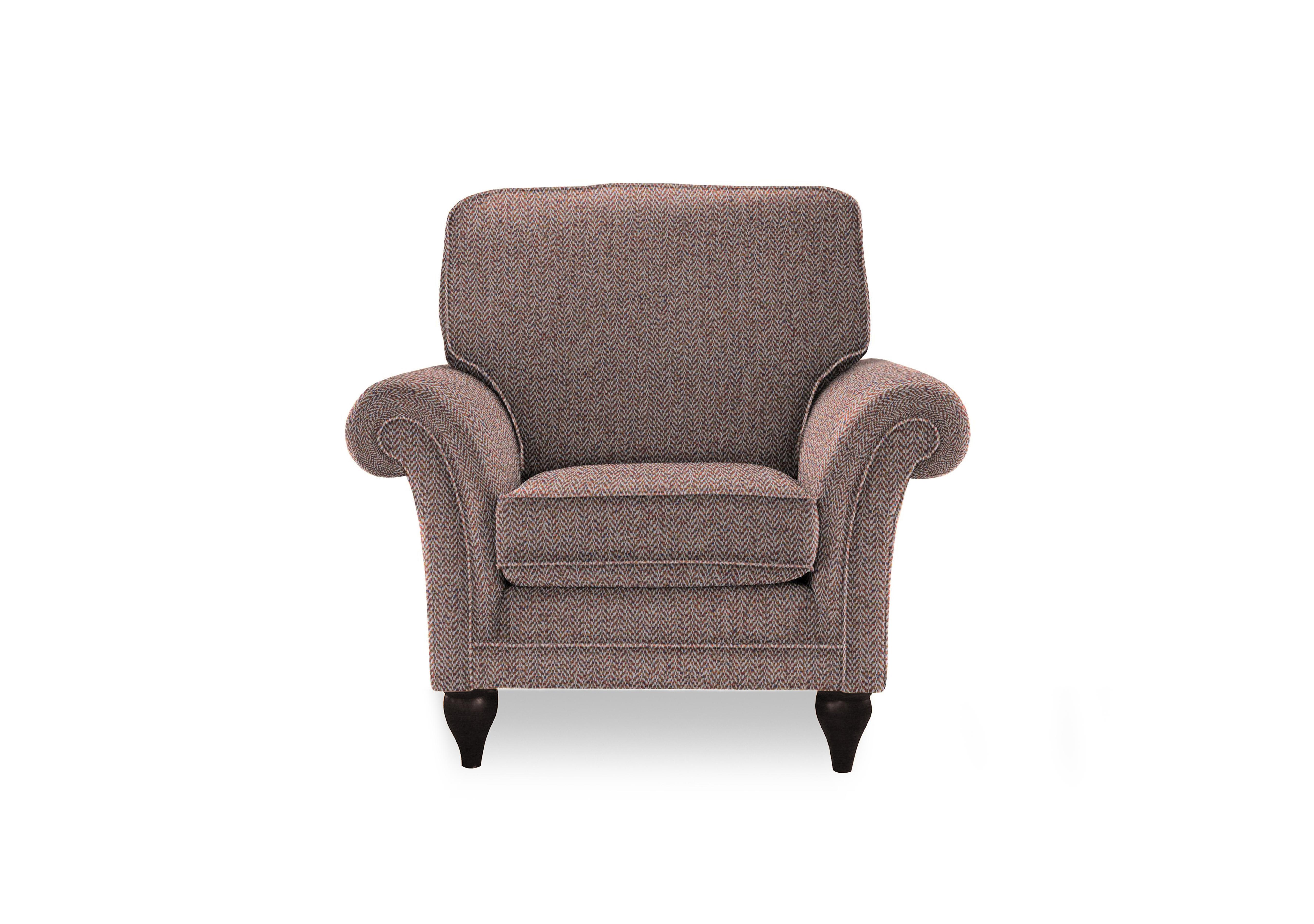 Plaza Armchair in Contour Sunset Mgy on Furniture Village