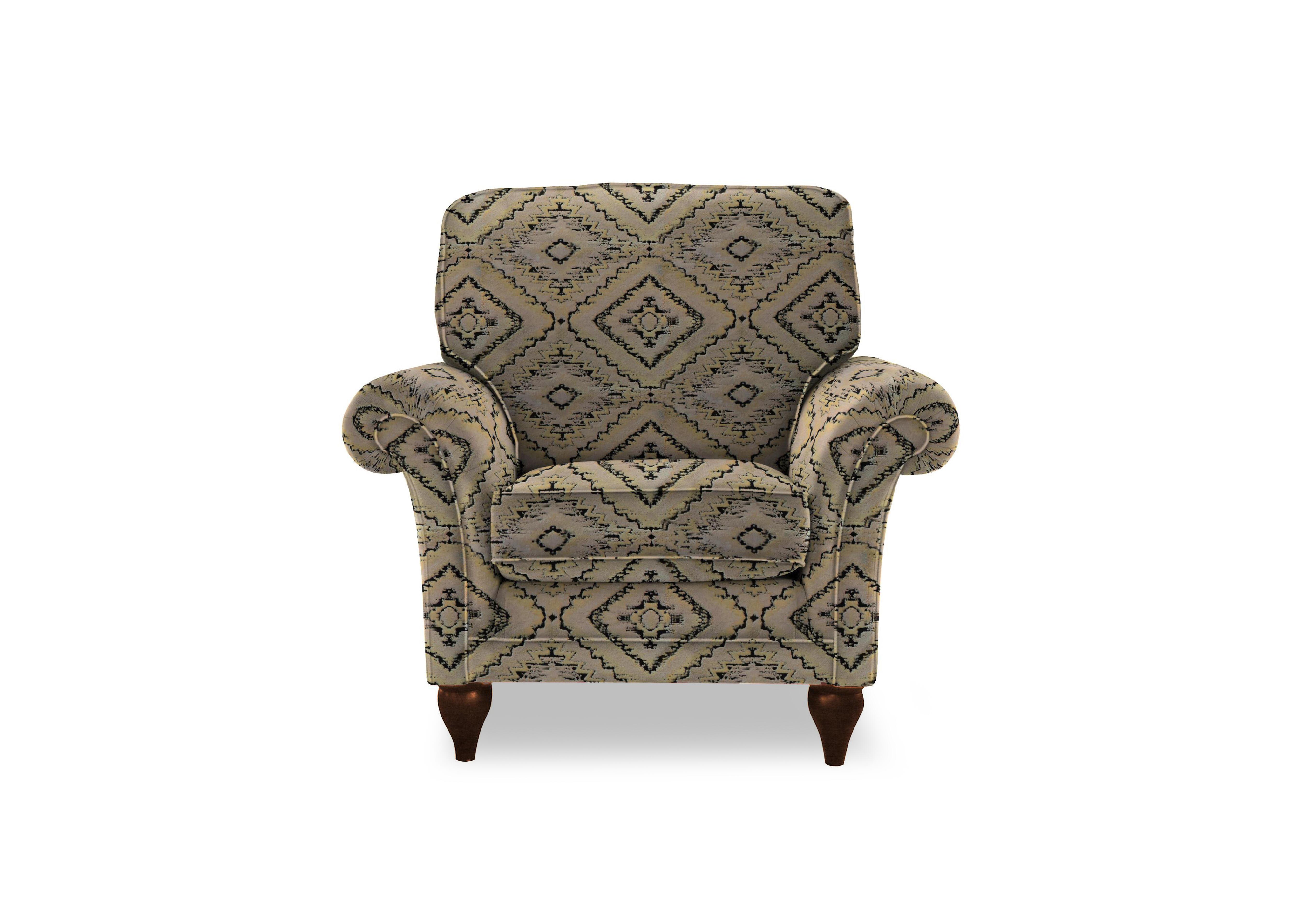 Plaza Armchair in Hyams Mink Mgy on Furniture Village