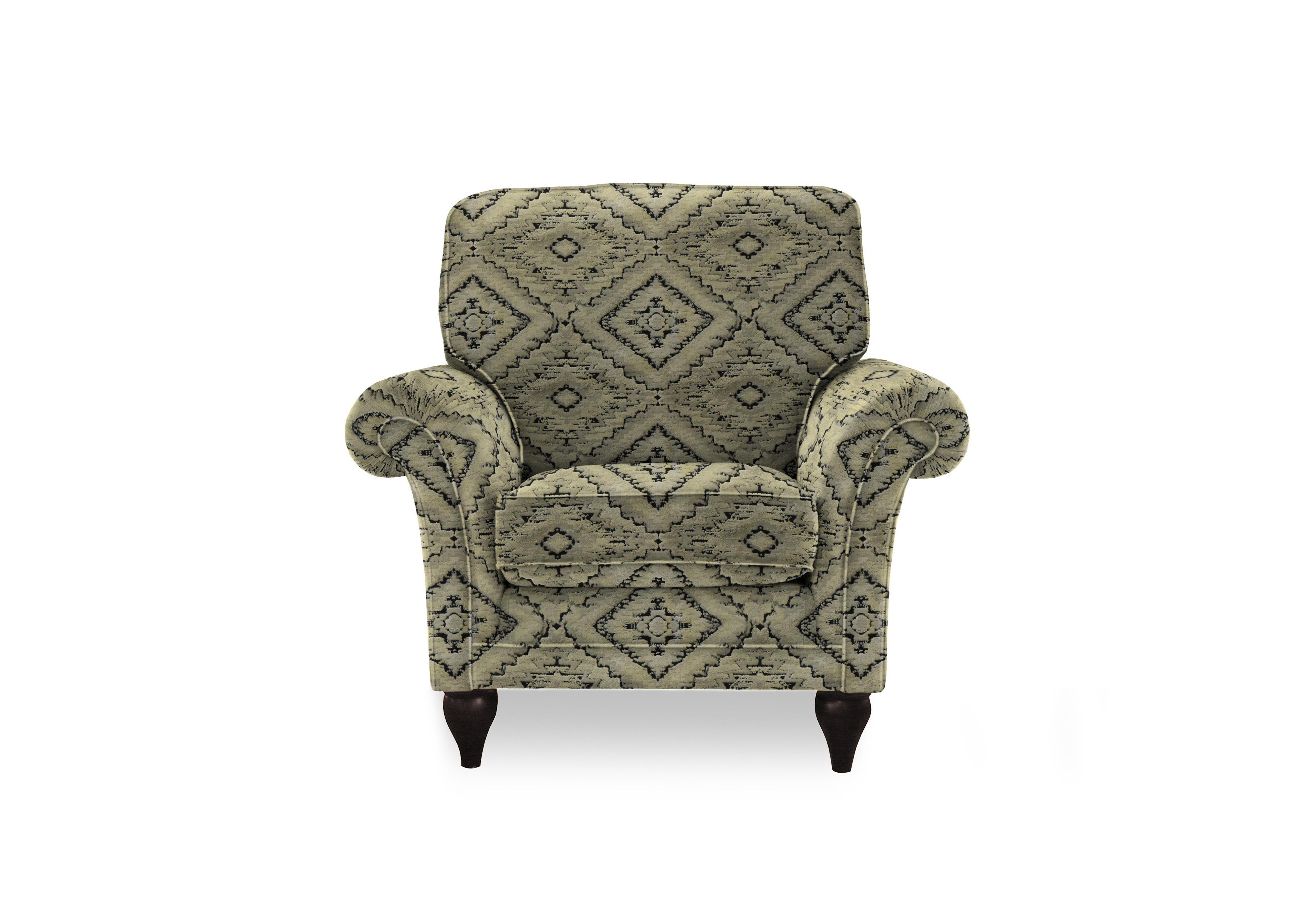 Plaza Armchair in Hyams Moss Mgy on Furniture Village