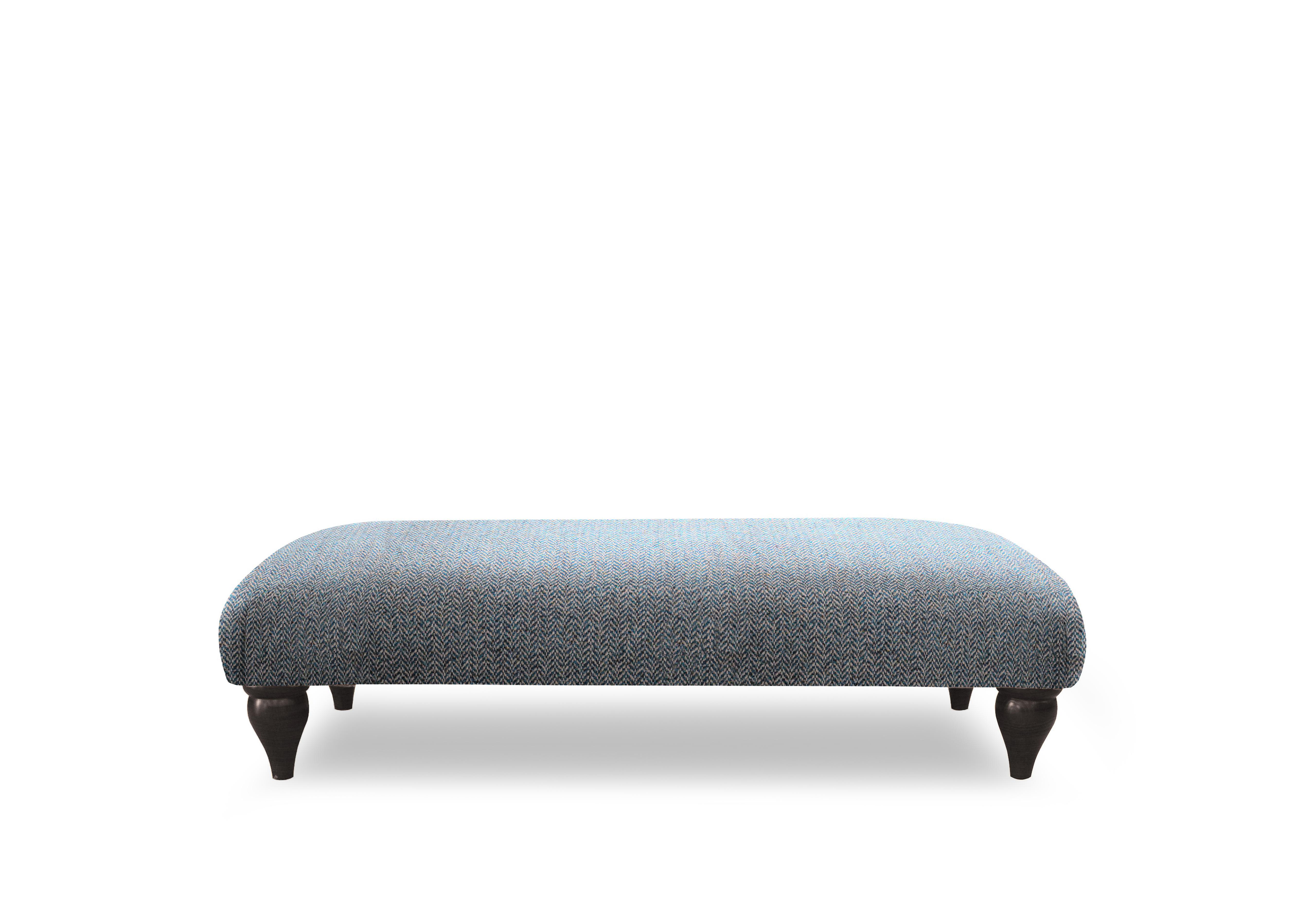 Plaza Bench Footstool in Contour Pacific Mgy on Furniture Village