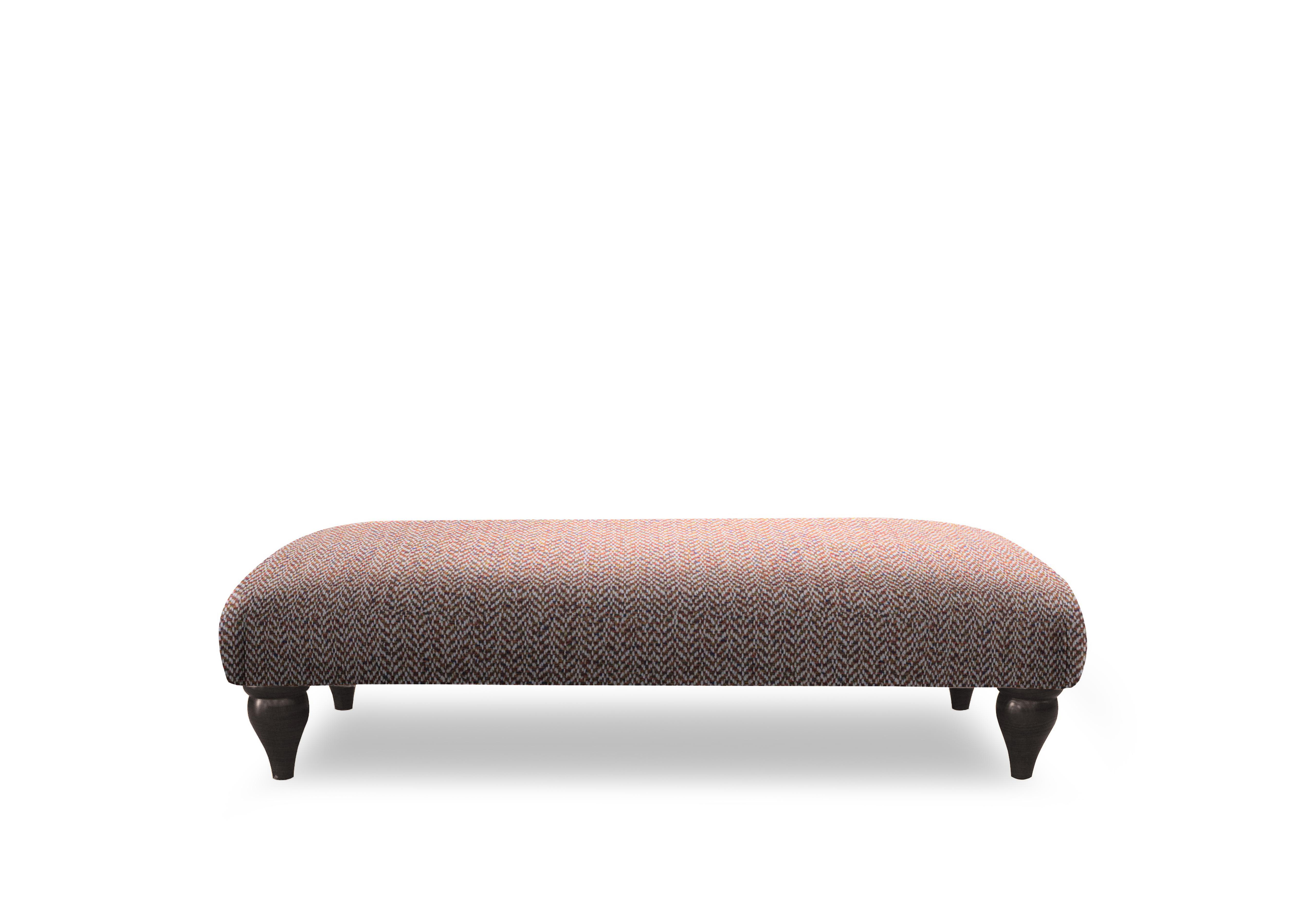 Plaza Bench Footstool in Contour Sunset Mgy on Furniture Village