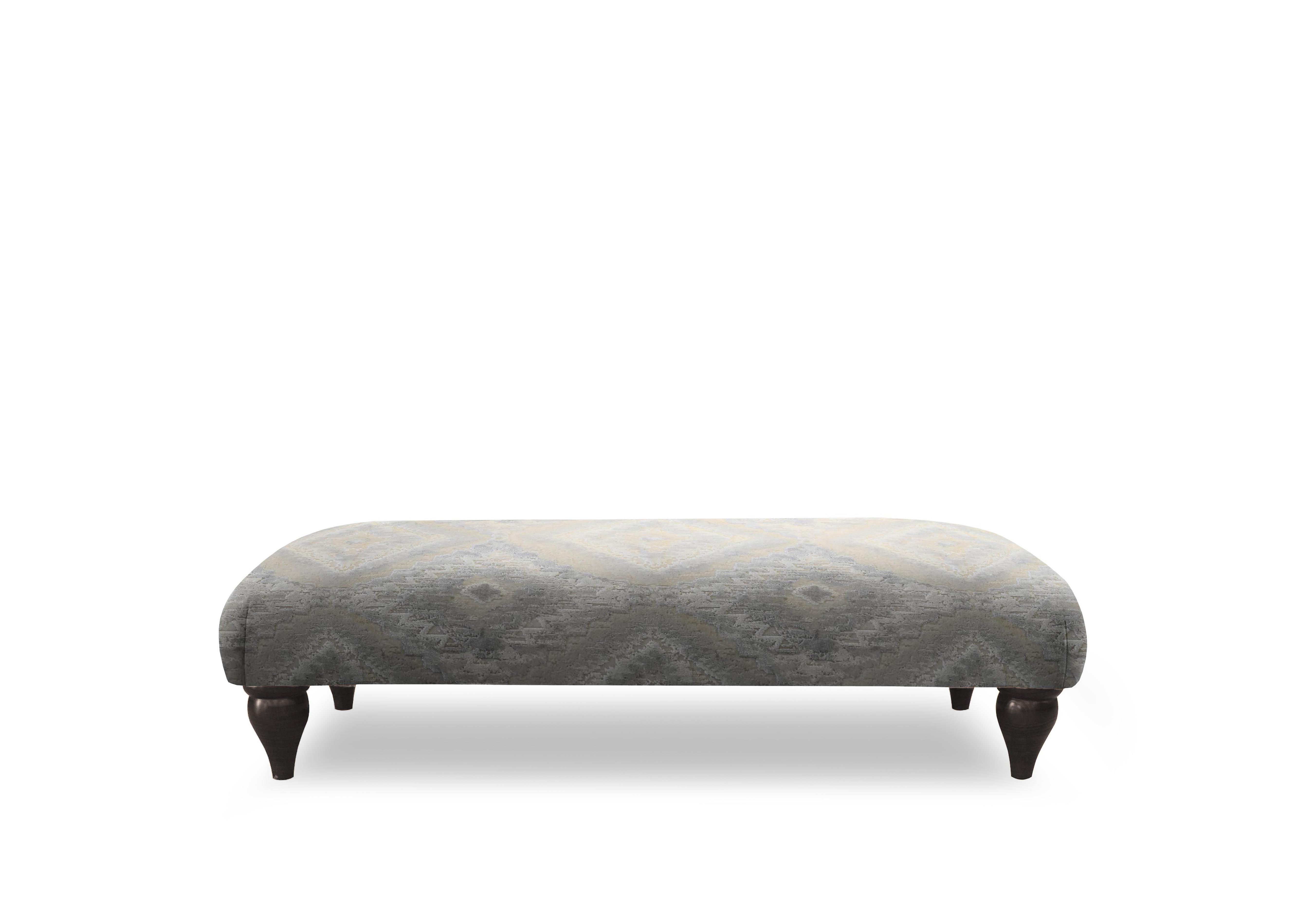 Plaza Bench Footstool in Hyams Oyster Mgy on Furniture Village