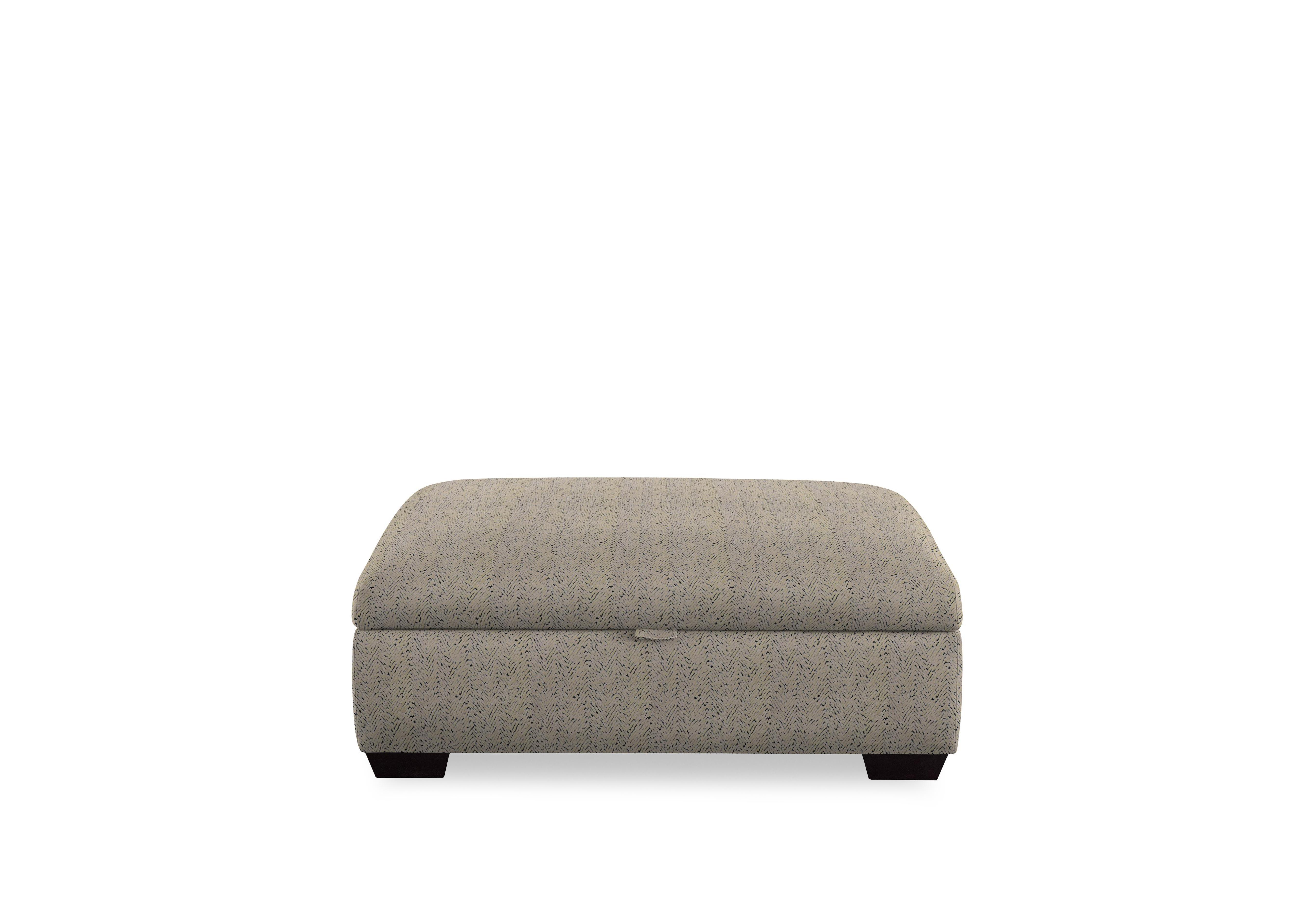 Plaza Storage Footstool in Arcata Mink Mgy on Furniture Village