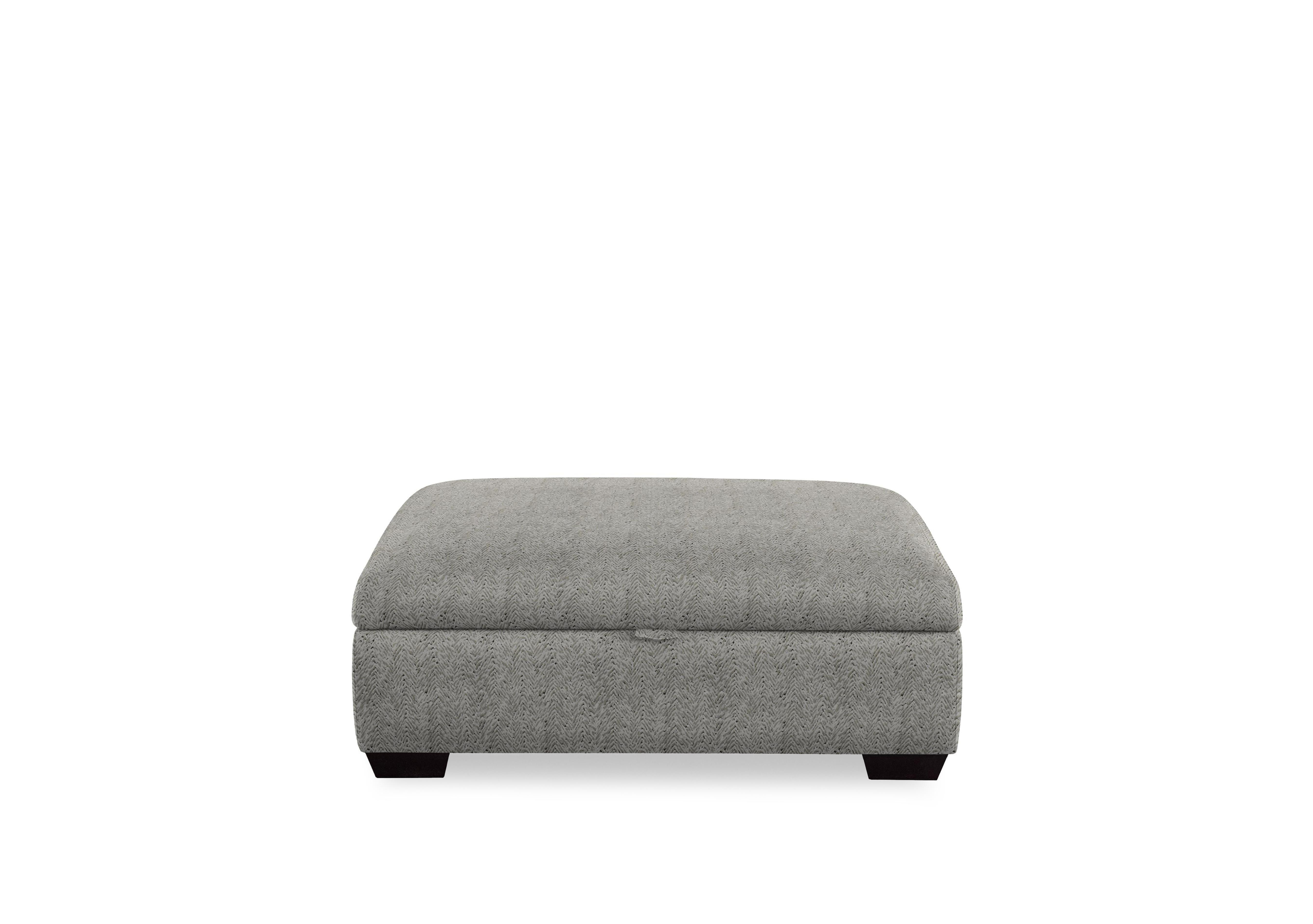 Plaza Storage Footstool in Arcata Slate Mgy on Furniture Village