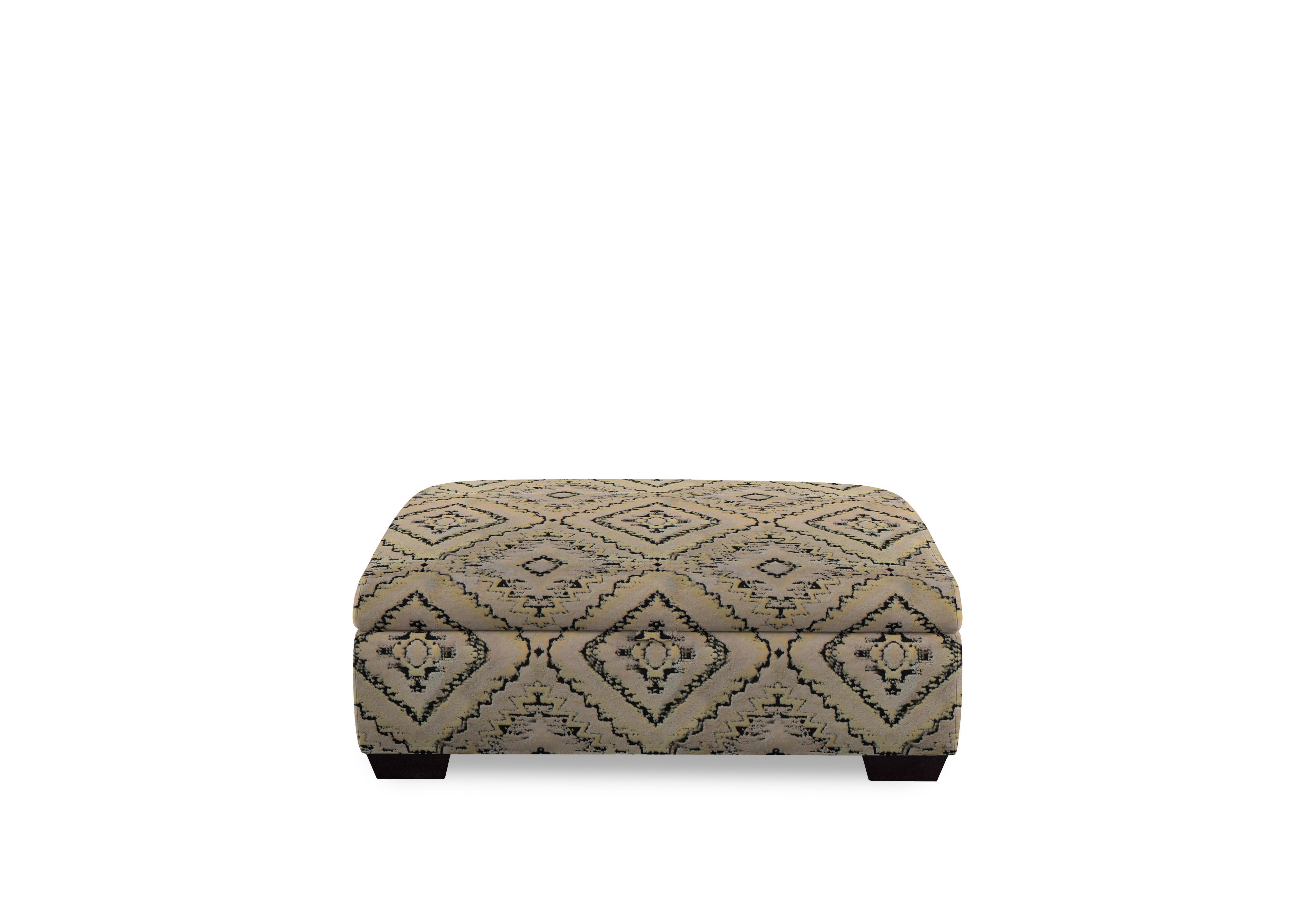 Plaza Storage Footstool in Hyams Mink Mgy on Furniture Village