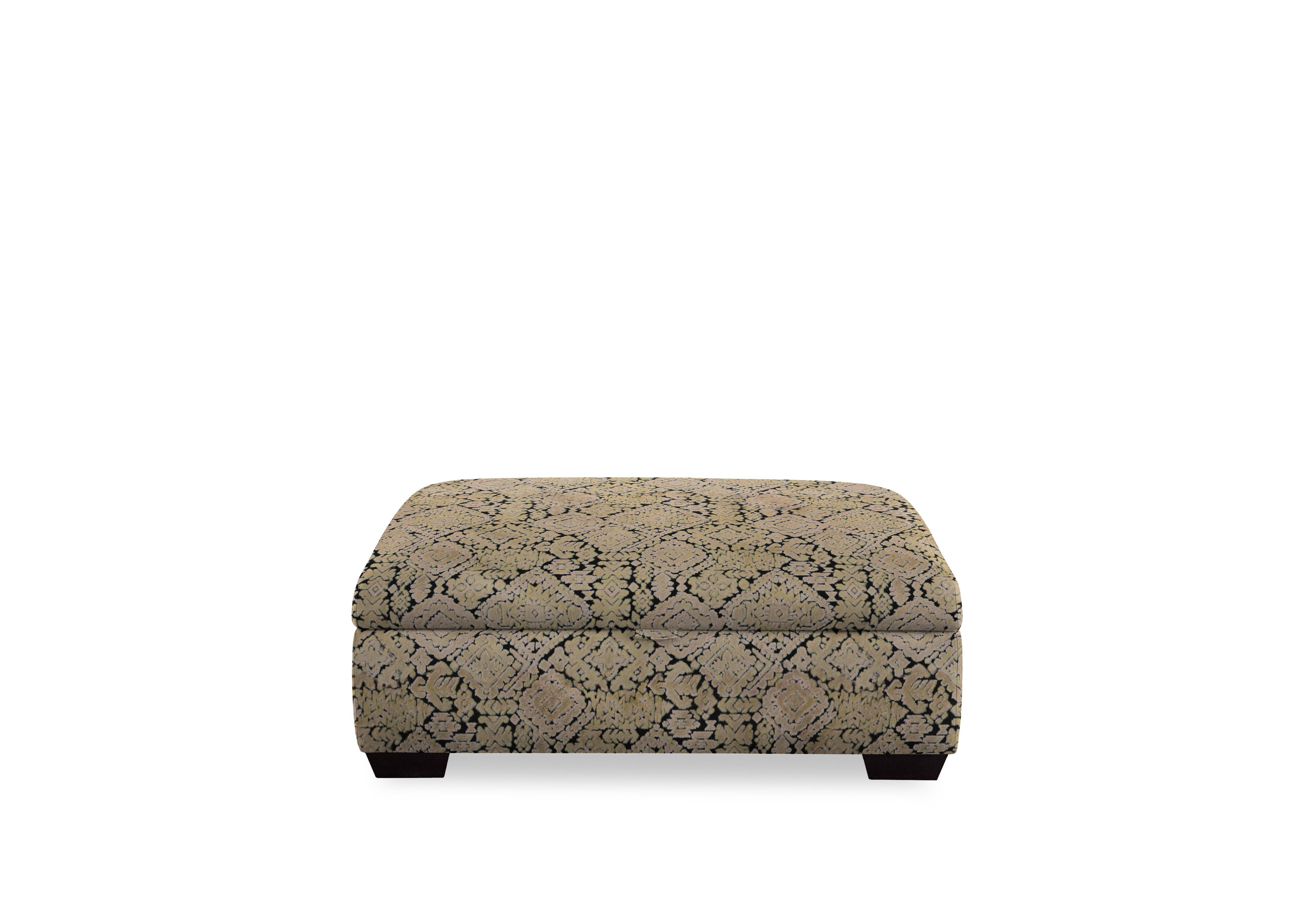 Plaza Storage Footstool in Matira Mink Mgy on Furniture Village