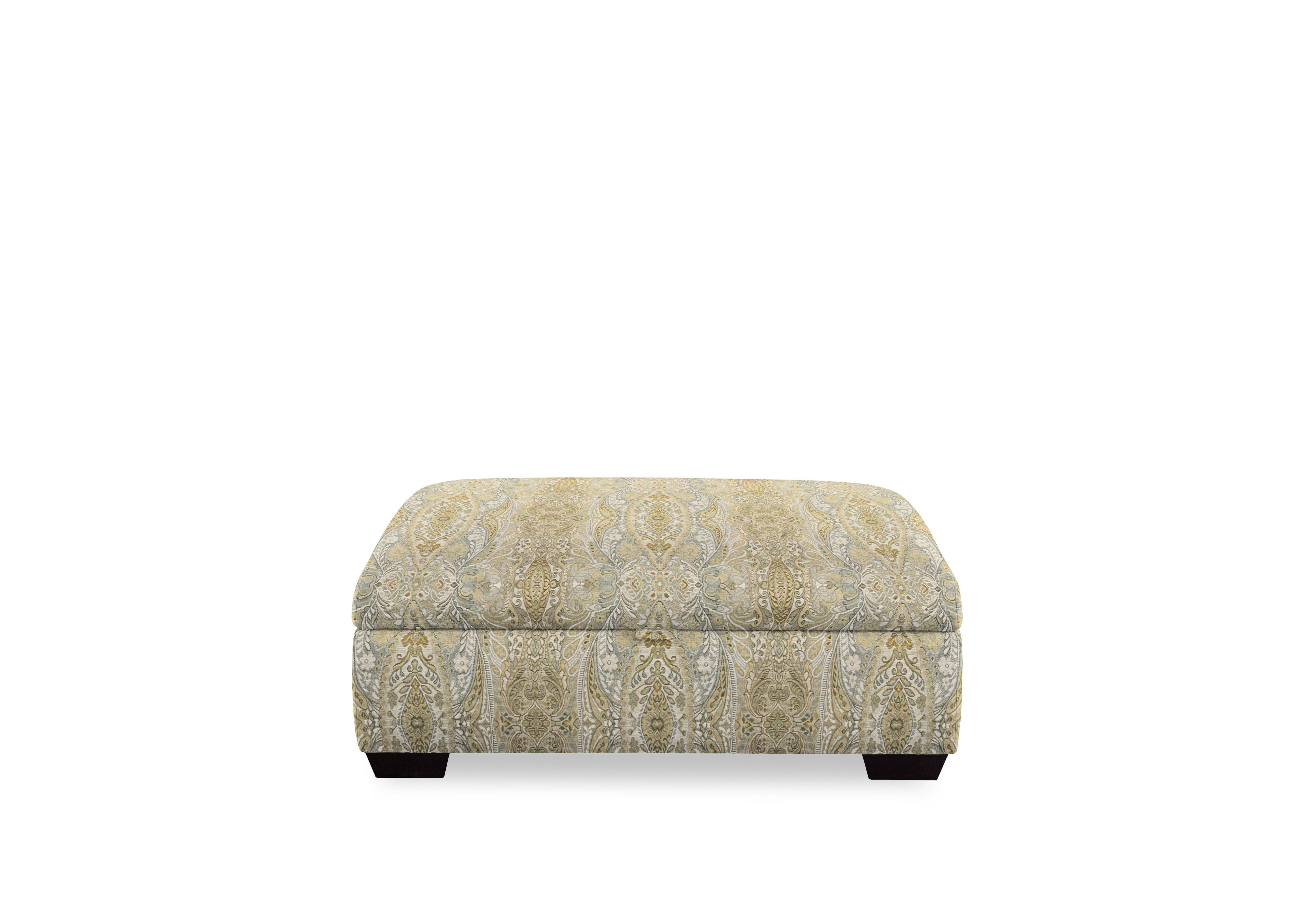 Plaza Storage Footstool in Nouveau Caramel Mgy on Furniture Village