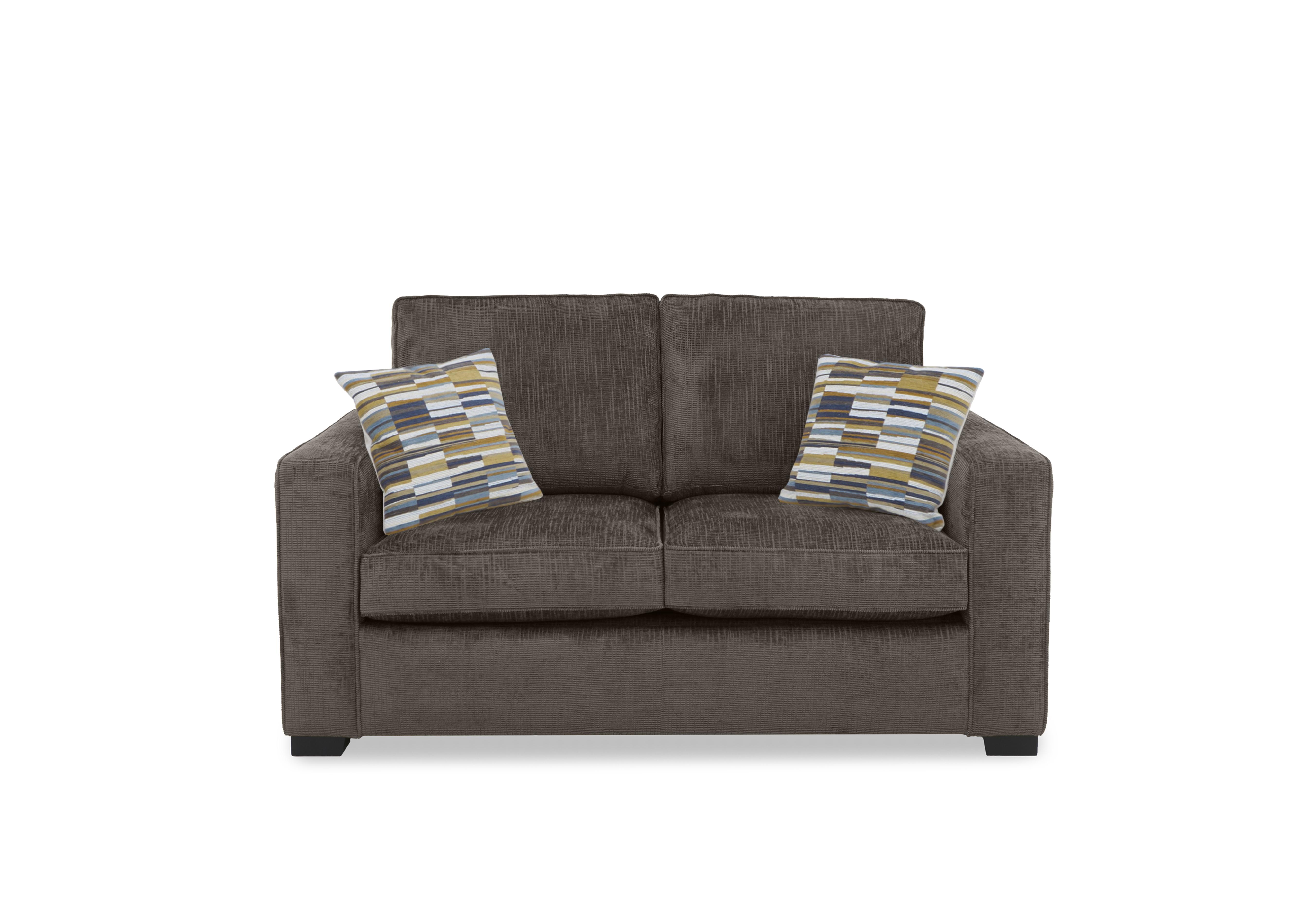 Abberton 2 Seater Standard Sofa Bed in Espresso Bromley Chenille Plai on Furniture Village