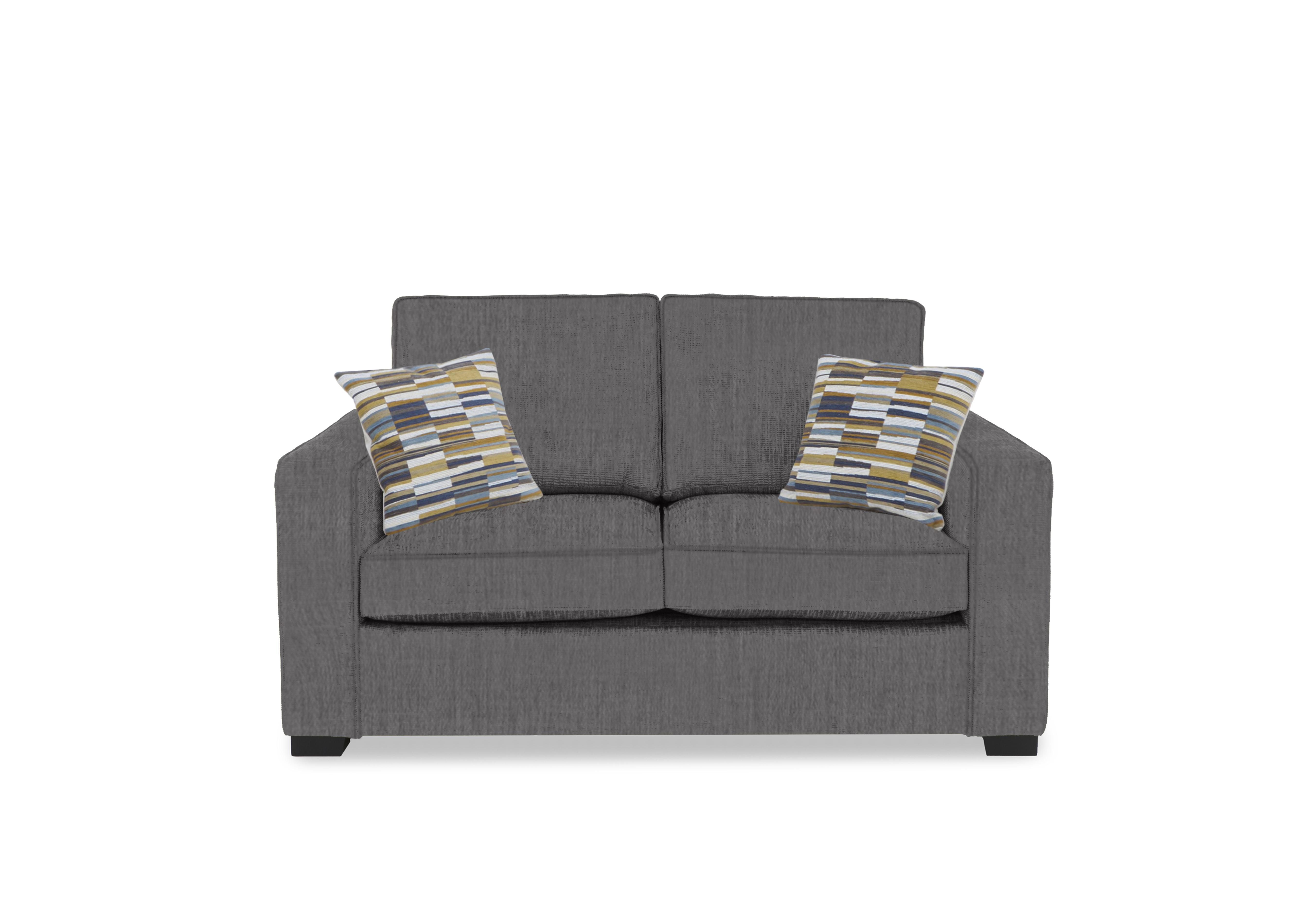 Abberton 2 Seater Standard Sofa Bed in Iron Debden Plain on Furniture Village
