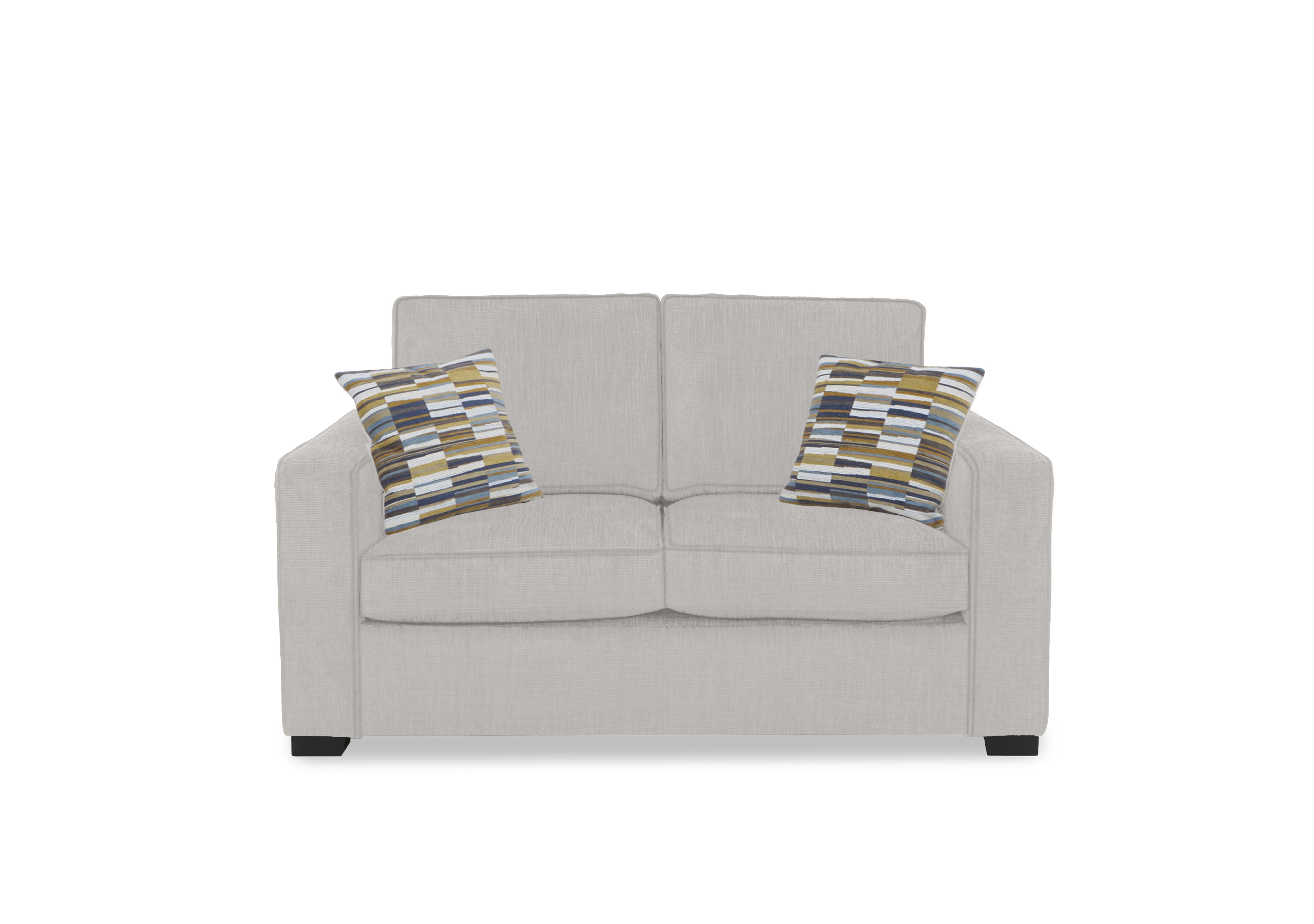 Abberton 2 Seater Standard Sofa Bed in Oyster Ashton Chenille Plain on Furniture Village