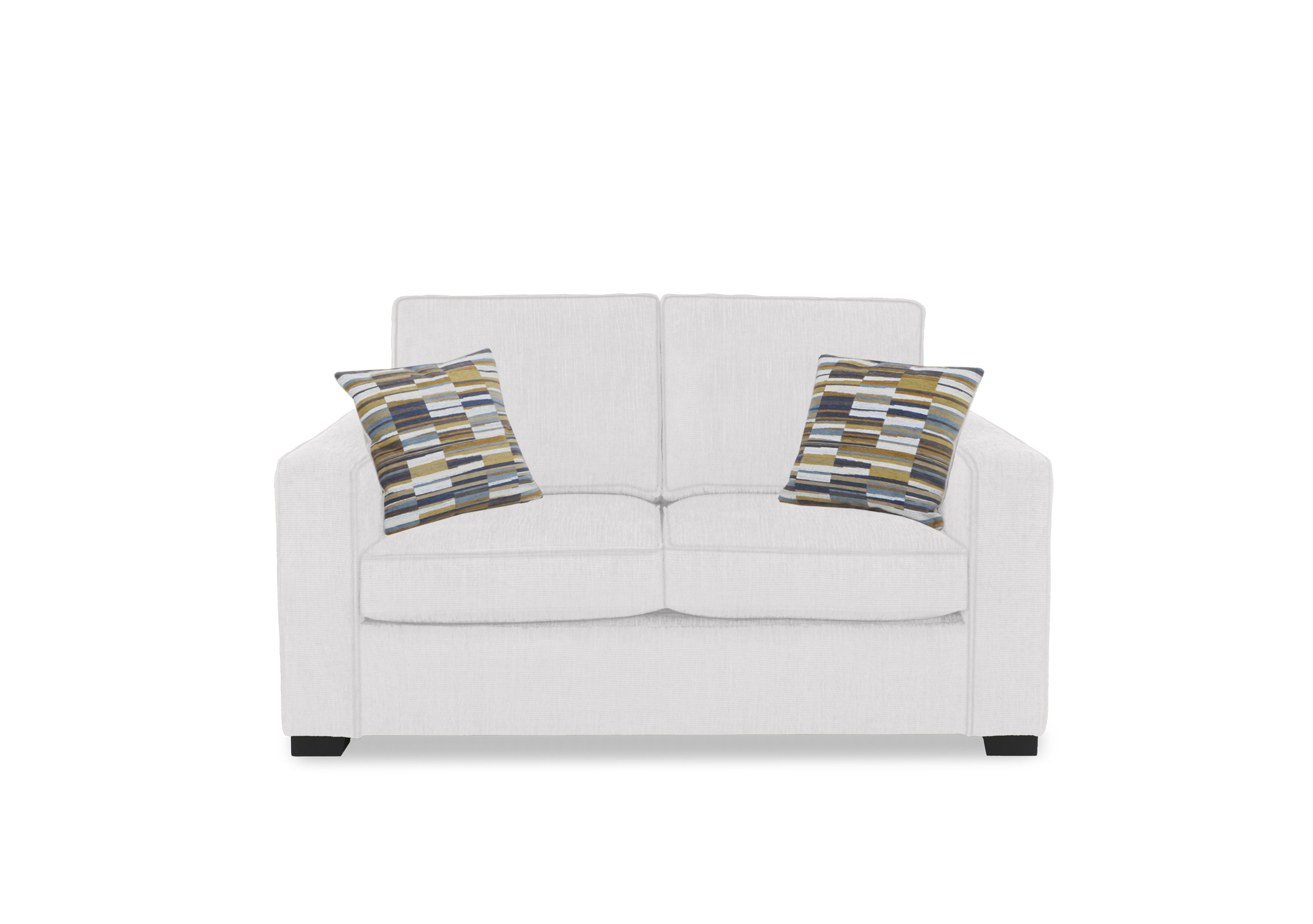 Abberton 2 Seater Standard Sofa Bed in Pearl Ashton Chenille Plain on Furniture Village