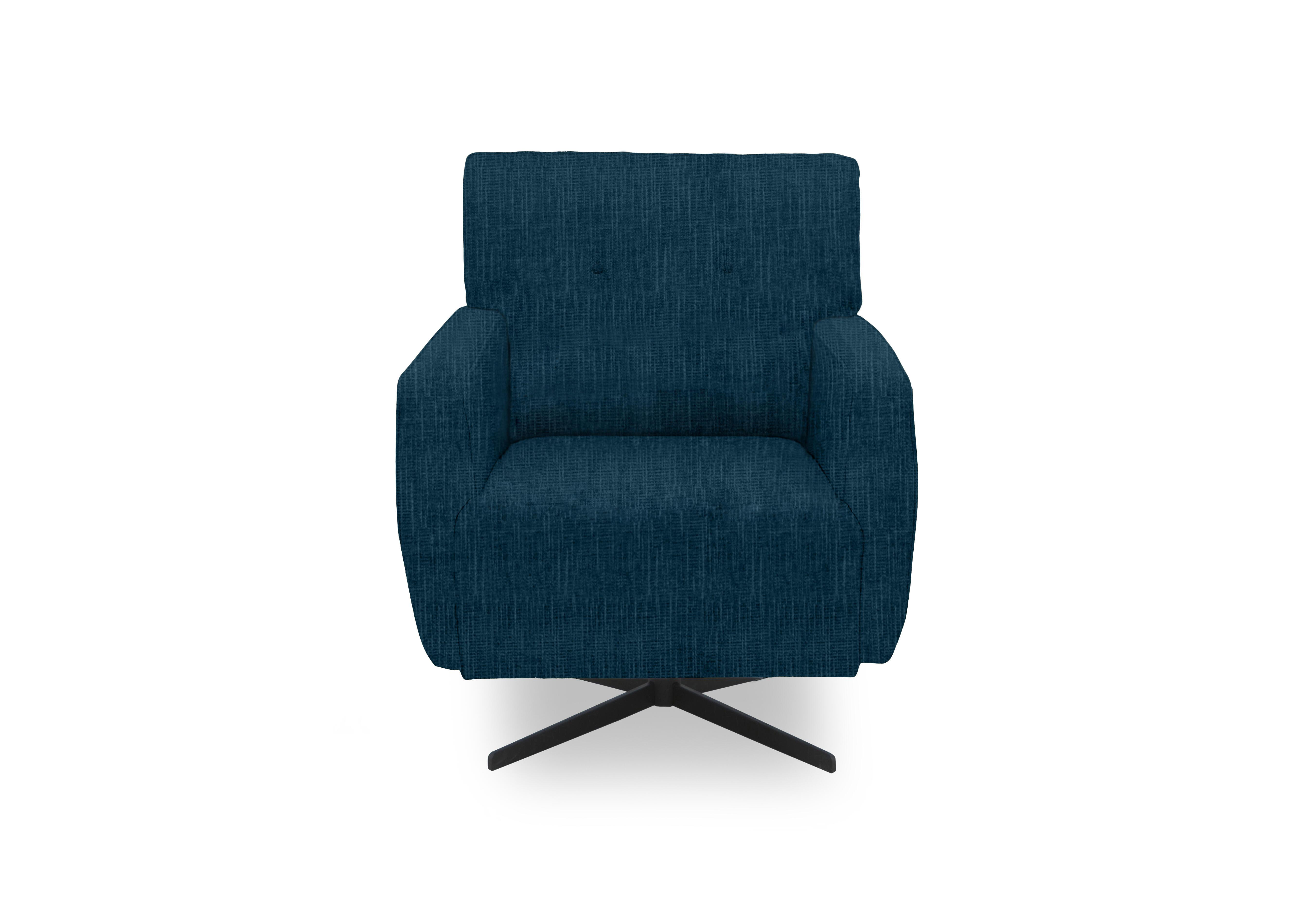 Abberton Accent Swivel Chair in Plain Fabric in Neptune Bromley Chenille Plain on Furniture Village